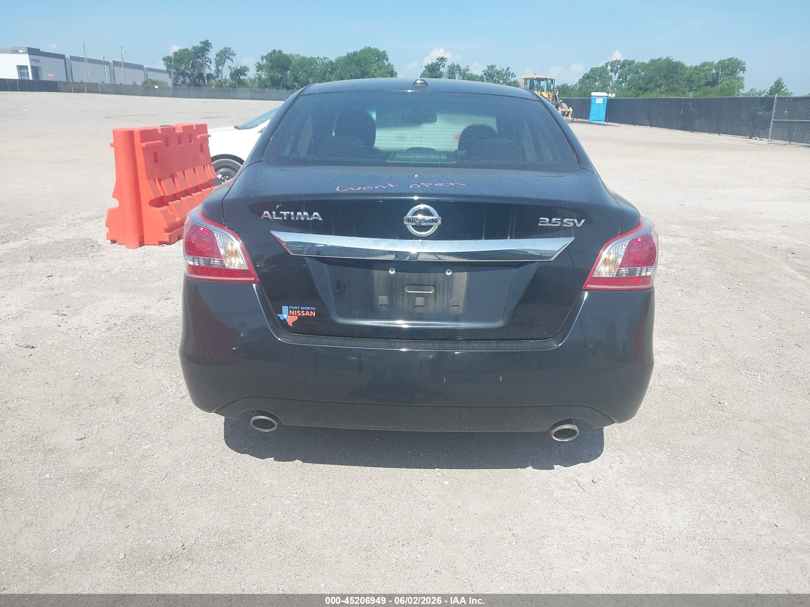 2013 Nissan Altima 3.5 Sv Черный vin: 1N4BL3AP4DC198444