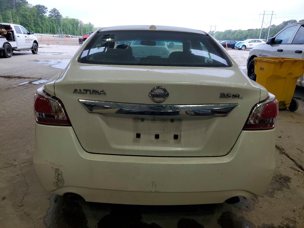 2013 Nissan Altima 3.5 S White vin: 1N4BL3AP4DC211404