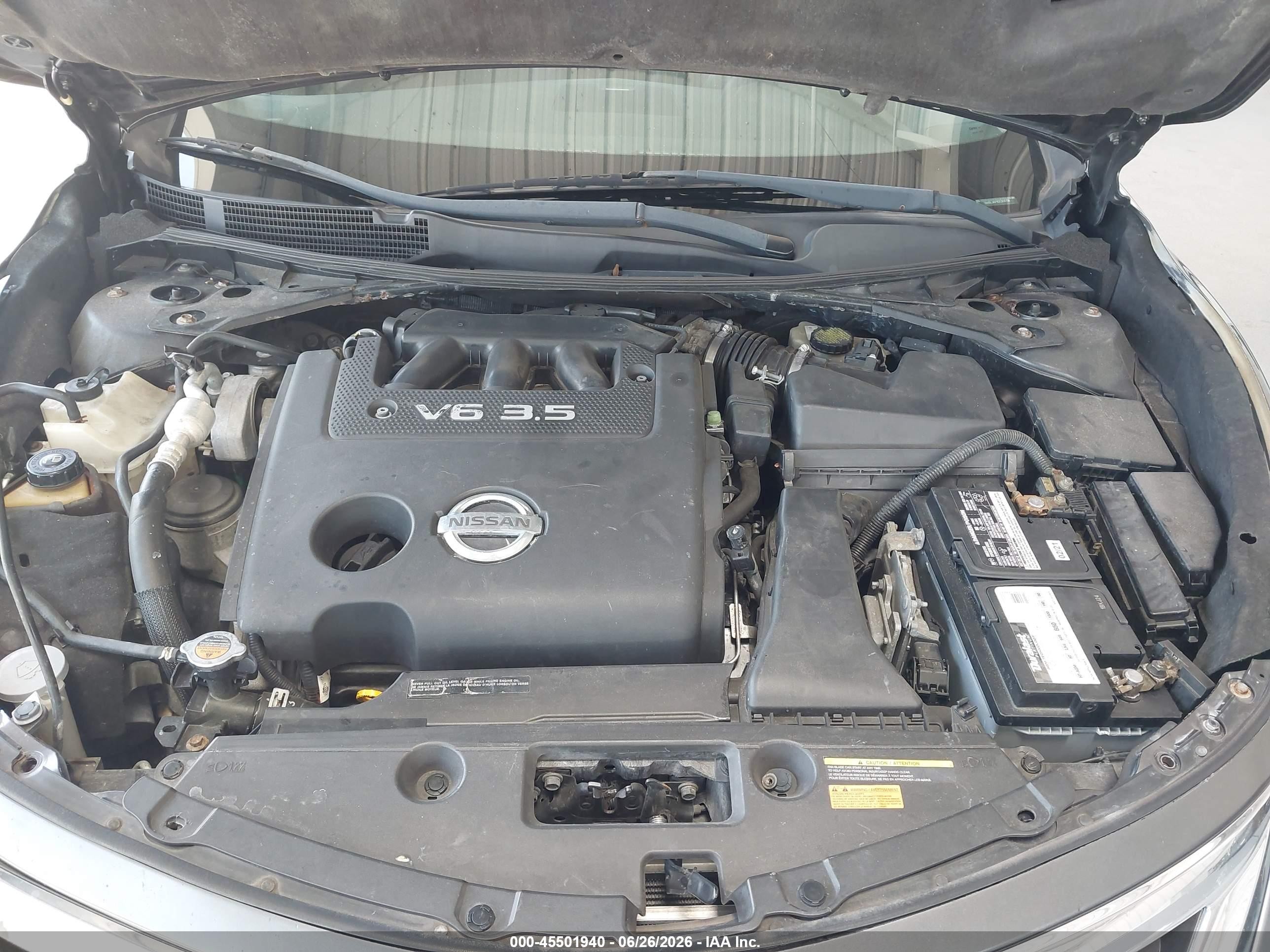 2013 Nissan Altima 3.5 Sl Gray vin: 1N4BL3AP4DC914758