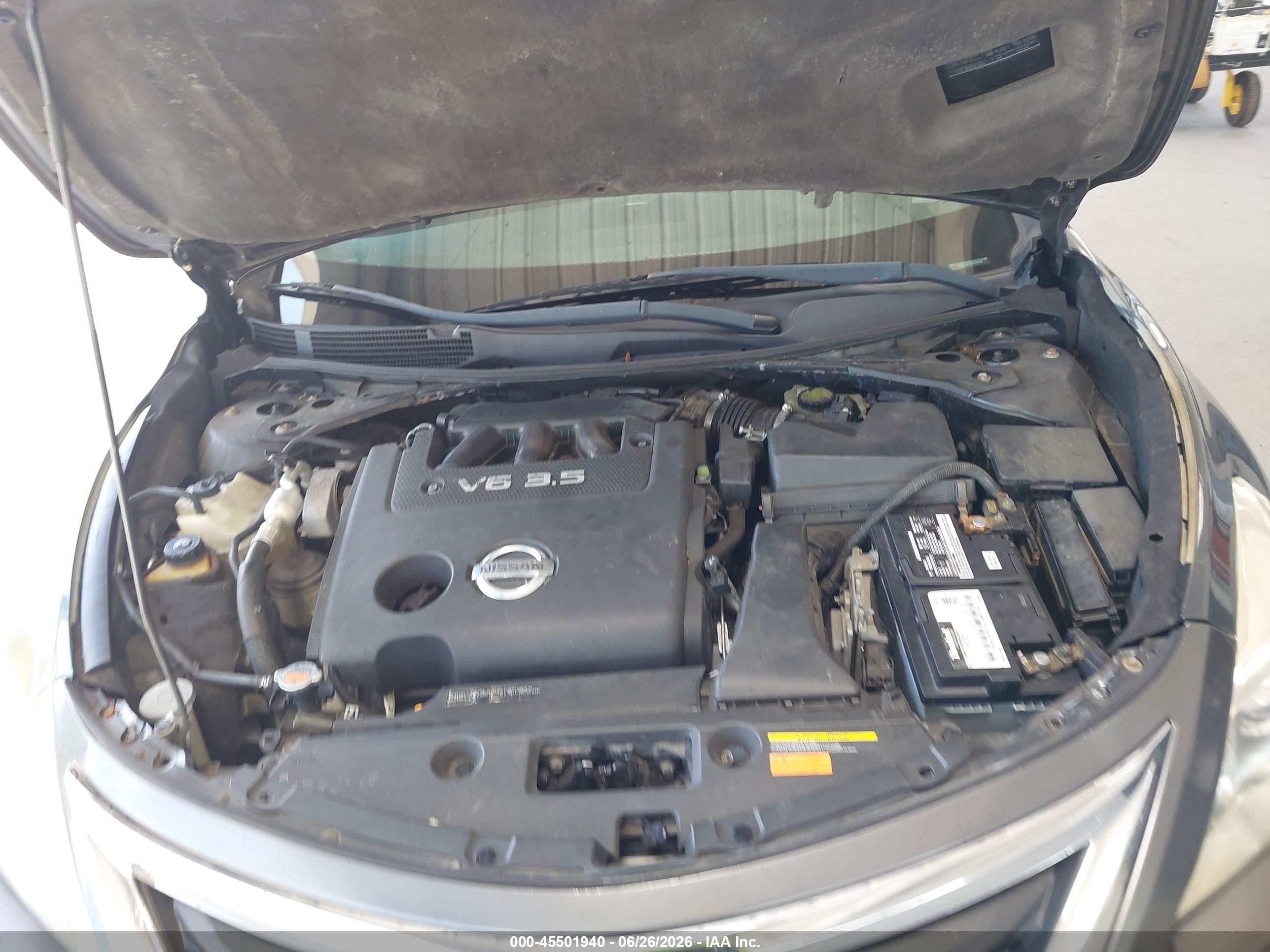 2013 Nissan Altima 3.5 Sl Gray vin: 1N4BL3AP4DC914758
