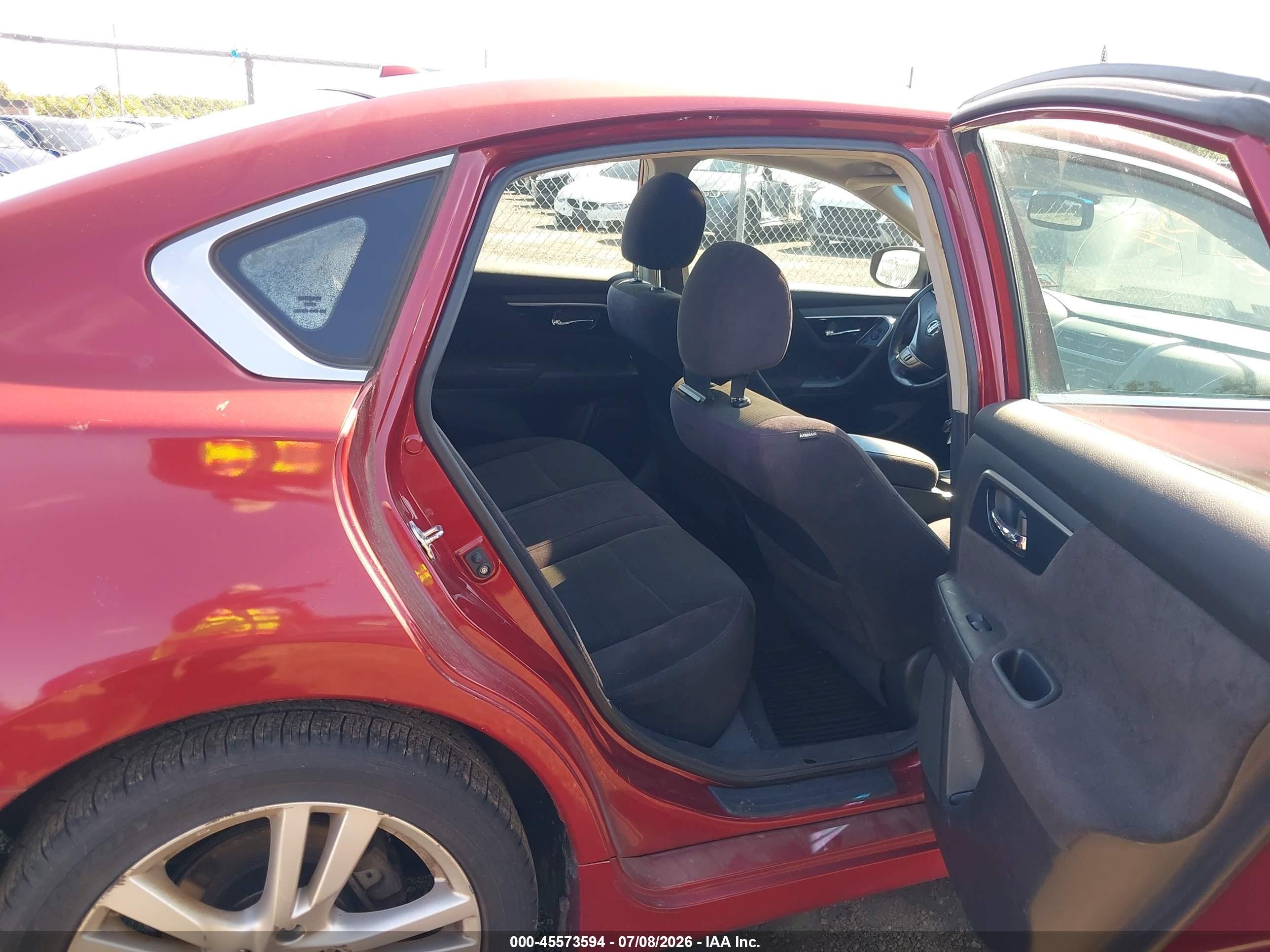 2013 Nissan Altima 3.5 Sv Red vin: 1N4BL3AP4DN423563