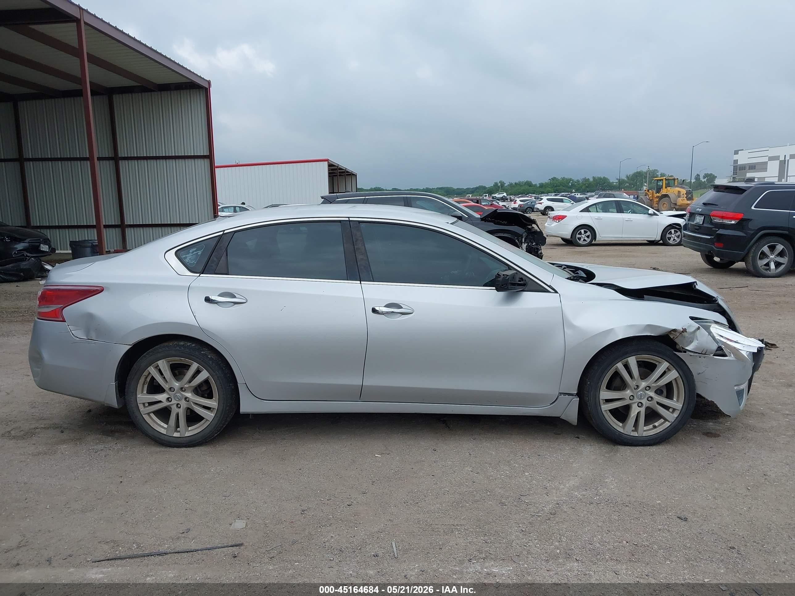 2013 Nissan Altima 3.5 S Silver vin: 1N4BL3AP4DN519581