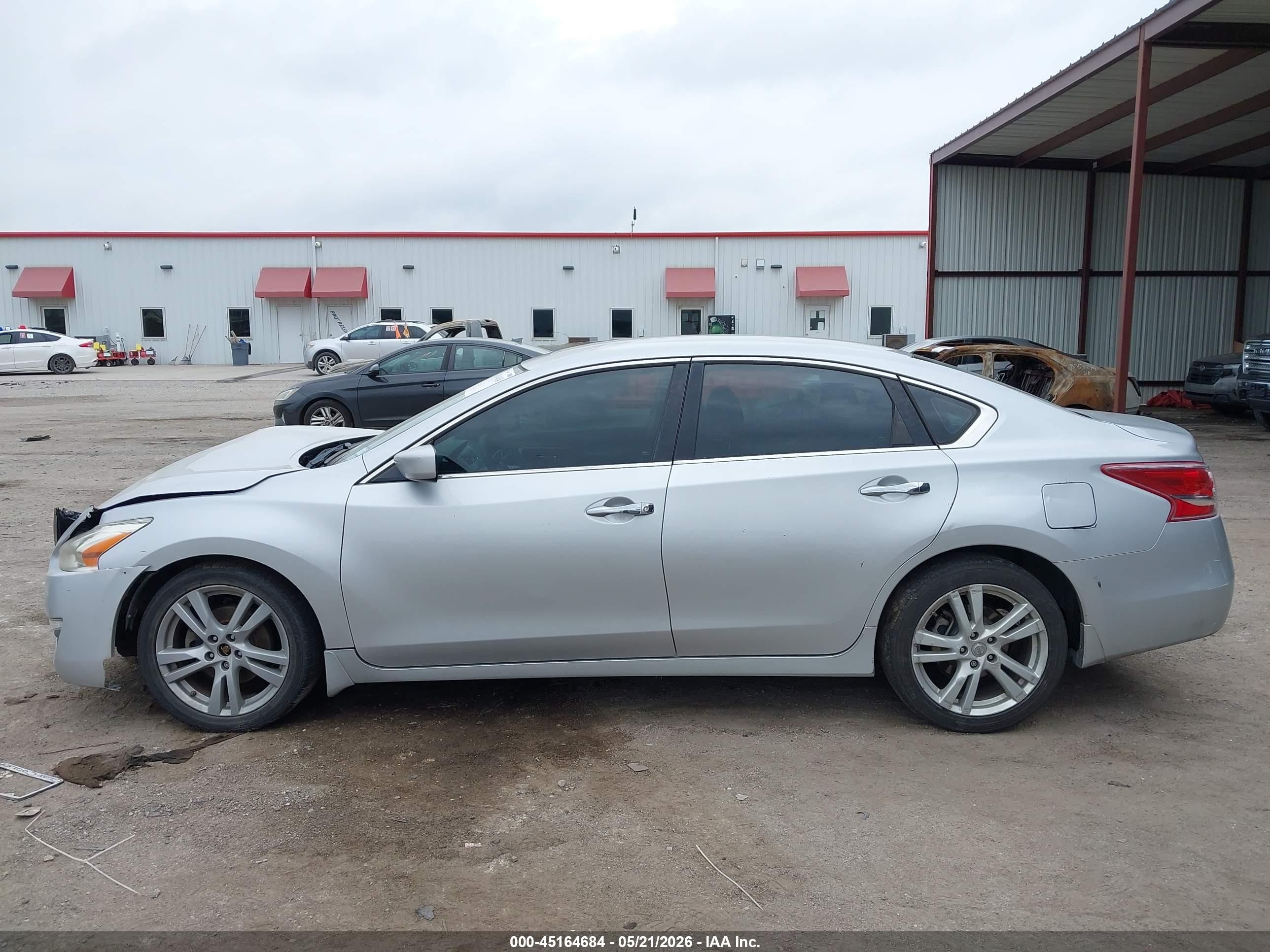 2013 Nissan Altima 3.5 S Silver vin: 1N4BL3AP4DN519581