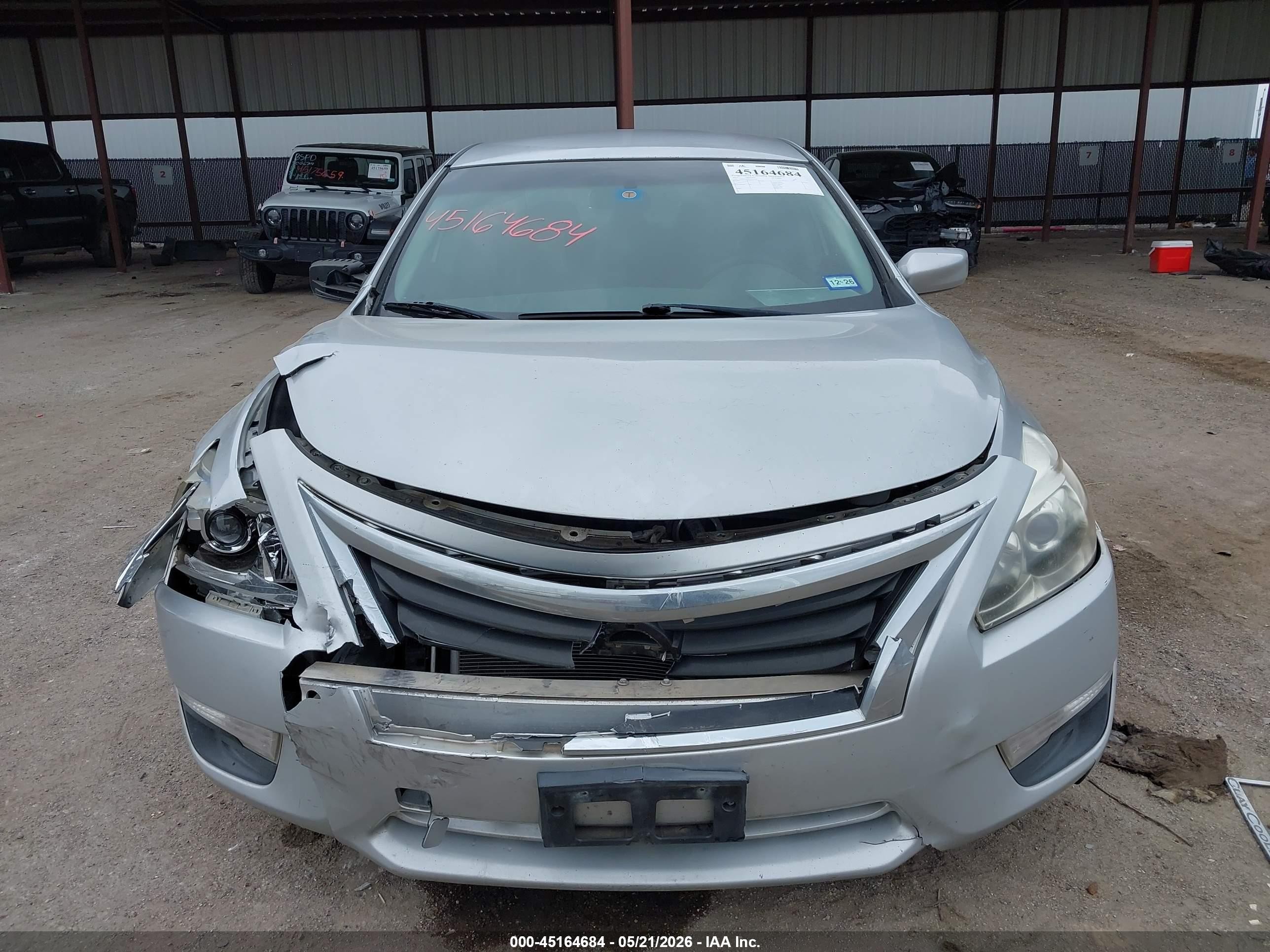 2013 Nissan Altima 3.5 S Silver vin: 1N4BL3AP4DN519581