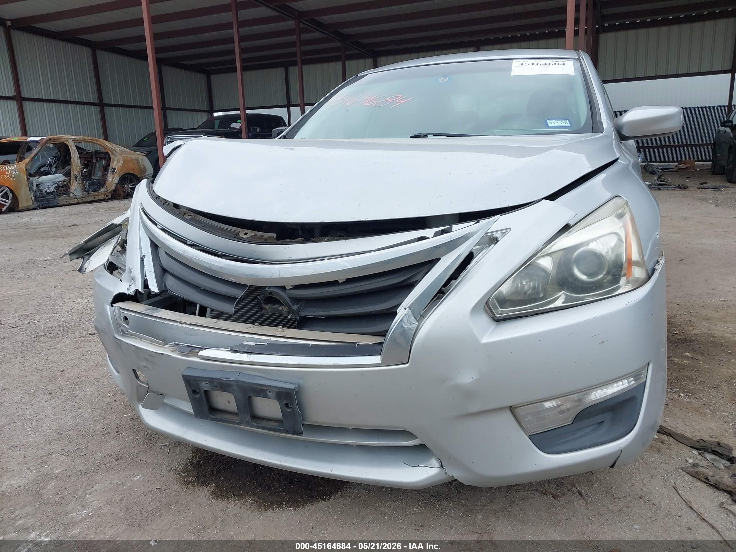 2013 Nissan Altima 3.5 S Silver vin: 1N4BL3AP4DN519581