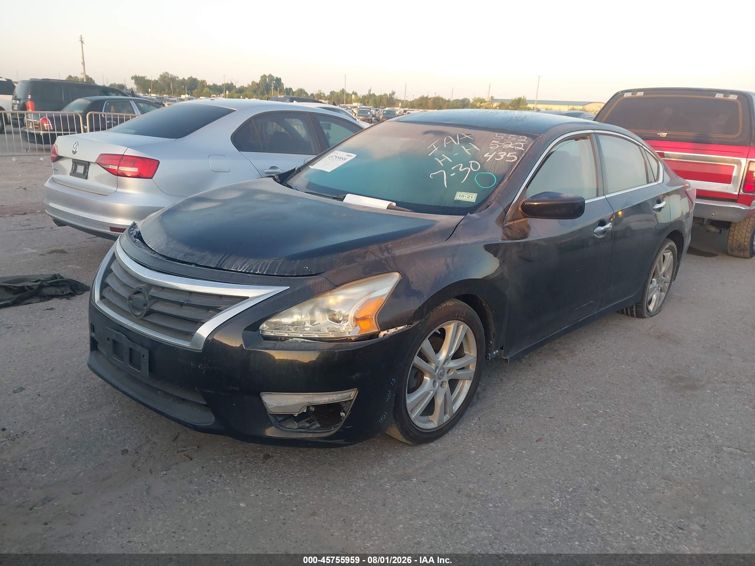 2013 Nissan Altima 3.5 S Black vin: 1N4BL3AP4DN552435
