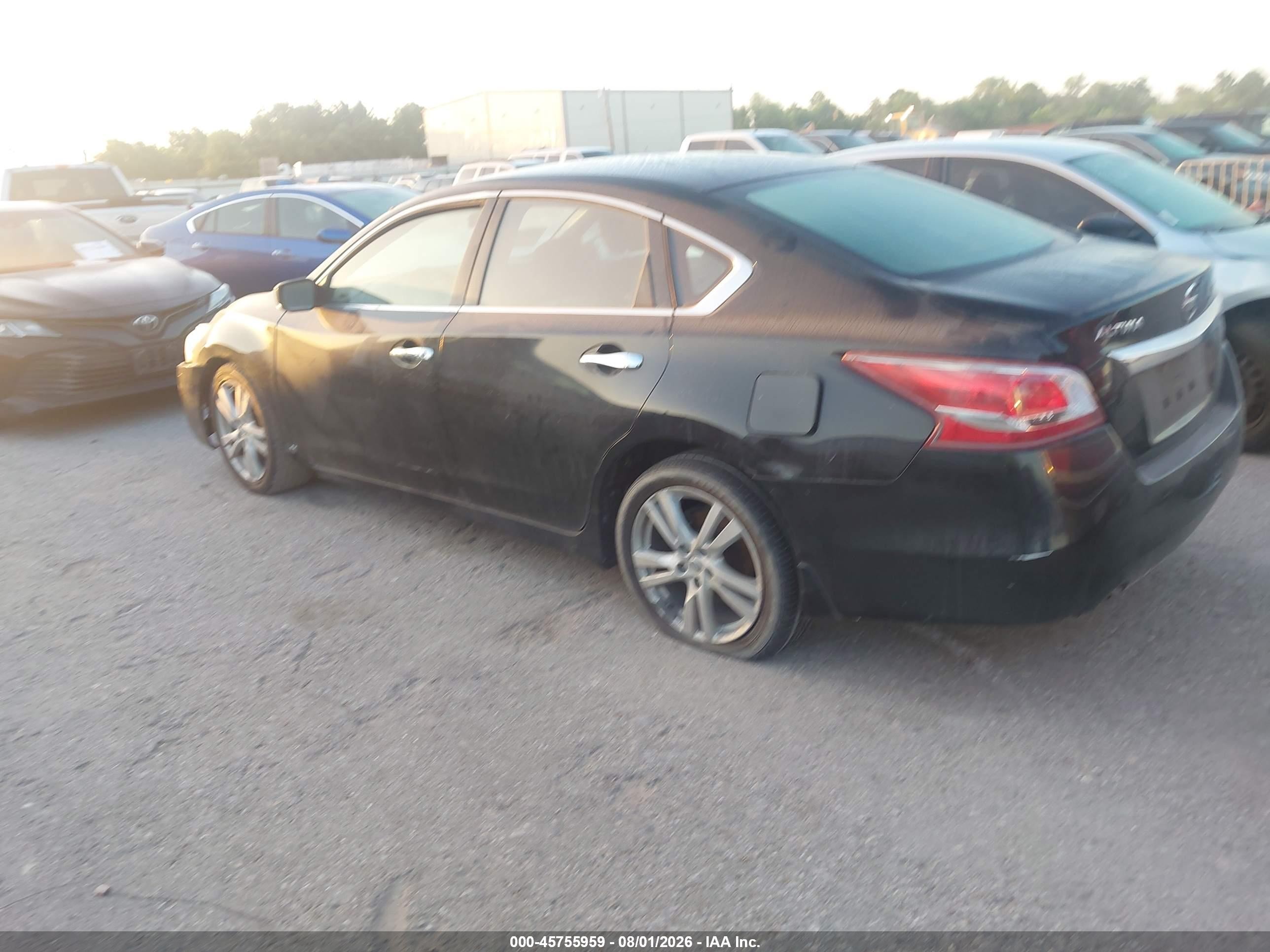 2013 Nissan Altima 3.5 S Black vin: 1N4BL3AP4DN552435