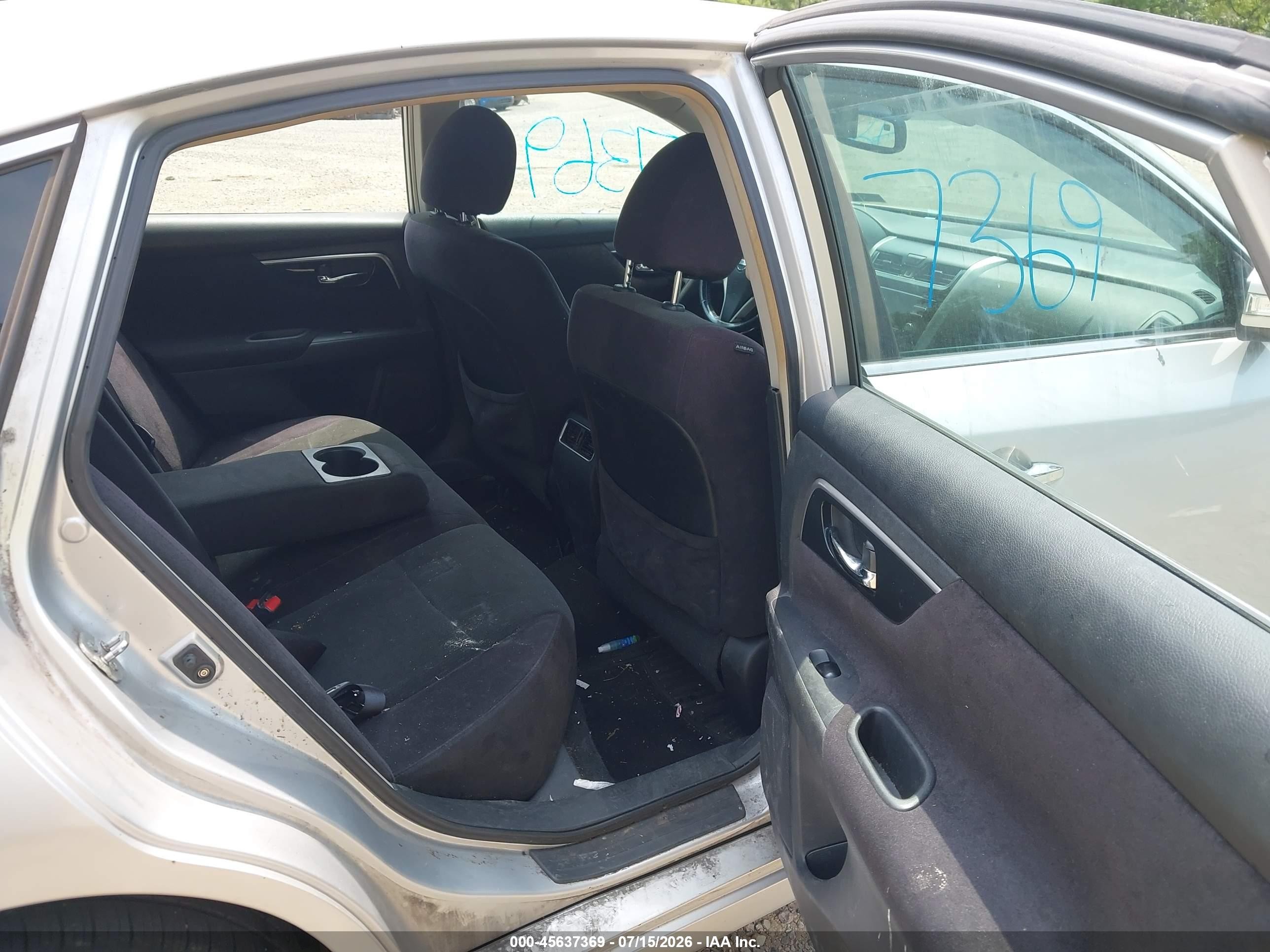 2013 Nissan Altima 3.5 Sv Silver vin: 1N4BL3AP4DN557957