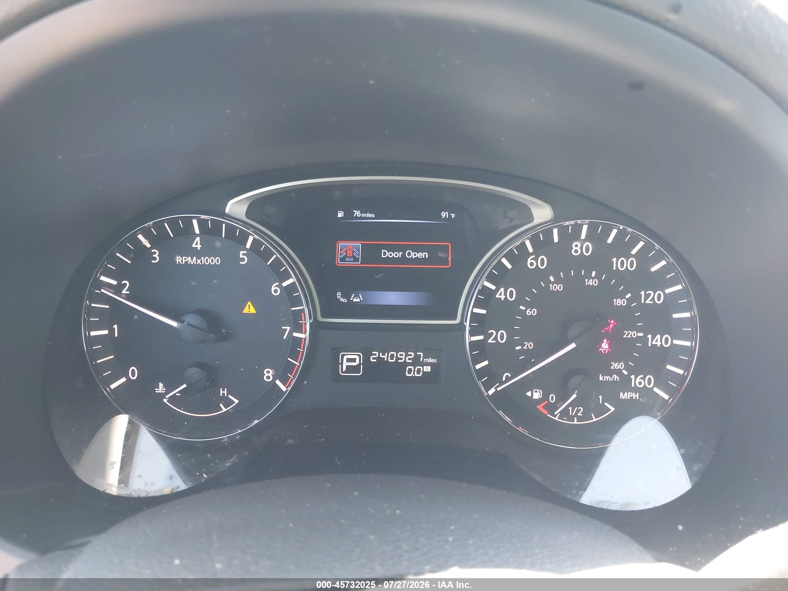 2014 Nissan Altima 3.5 Sl Gray vin: 1N4BL3AP4EC143381