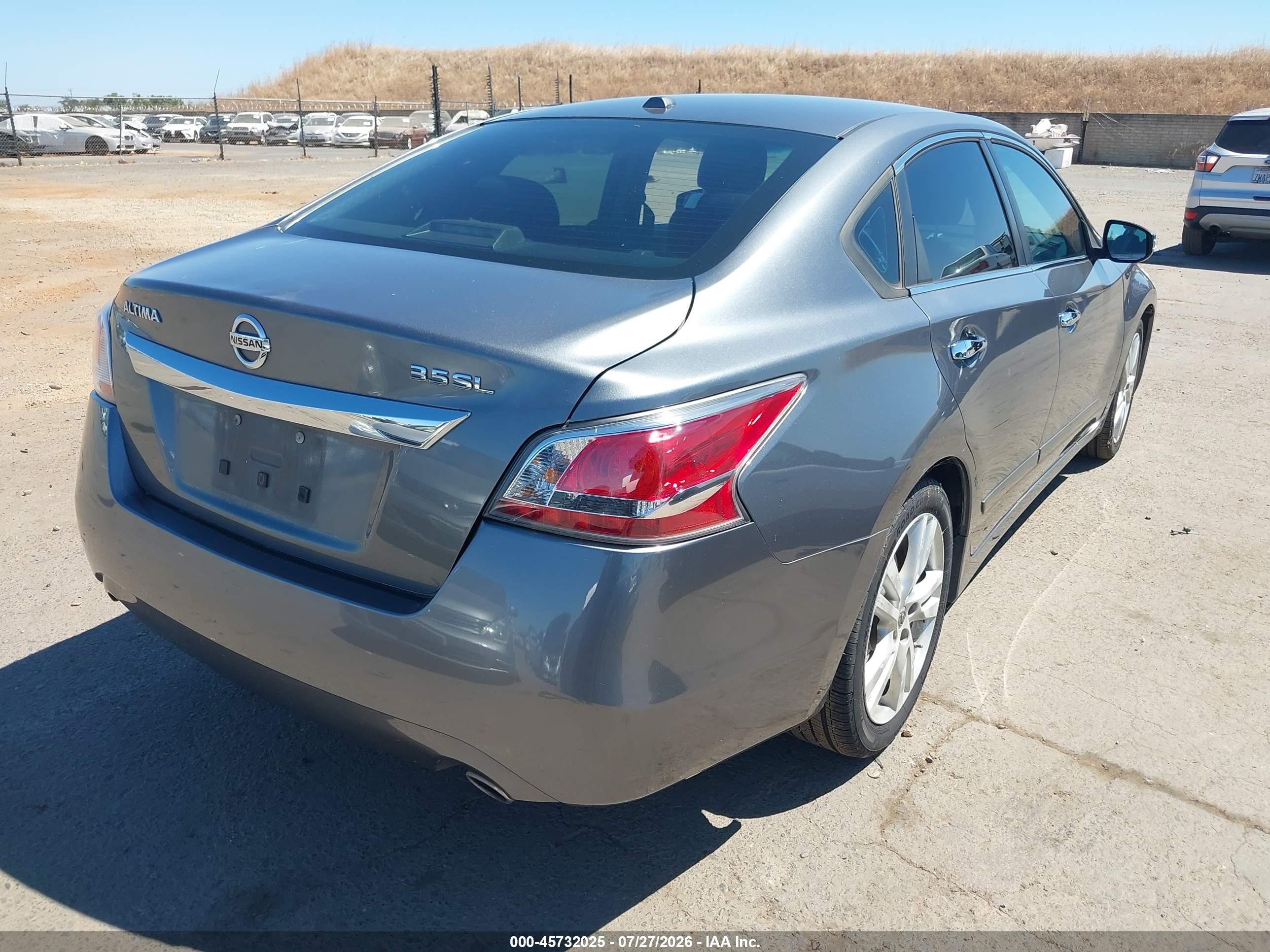 2014 Nissan Altima 3.5 Sl Gray vin: 1N4BL3AP4EC143381