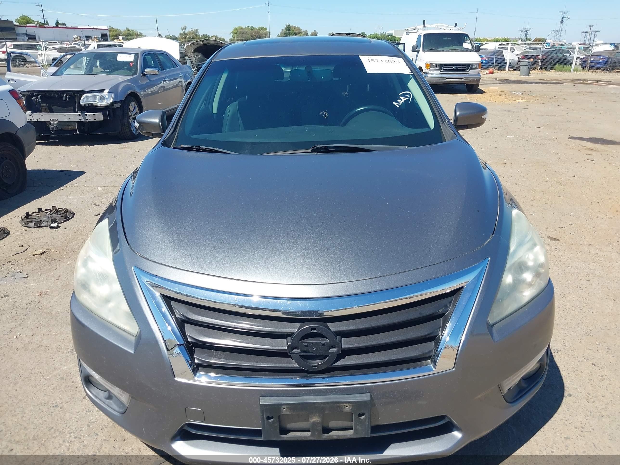 2014 Nissan Altima 3.5 Sl Gray vin: 1N4BL3AP4EC143381