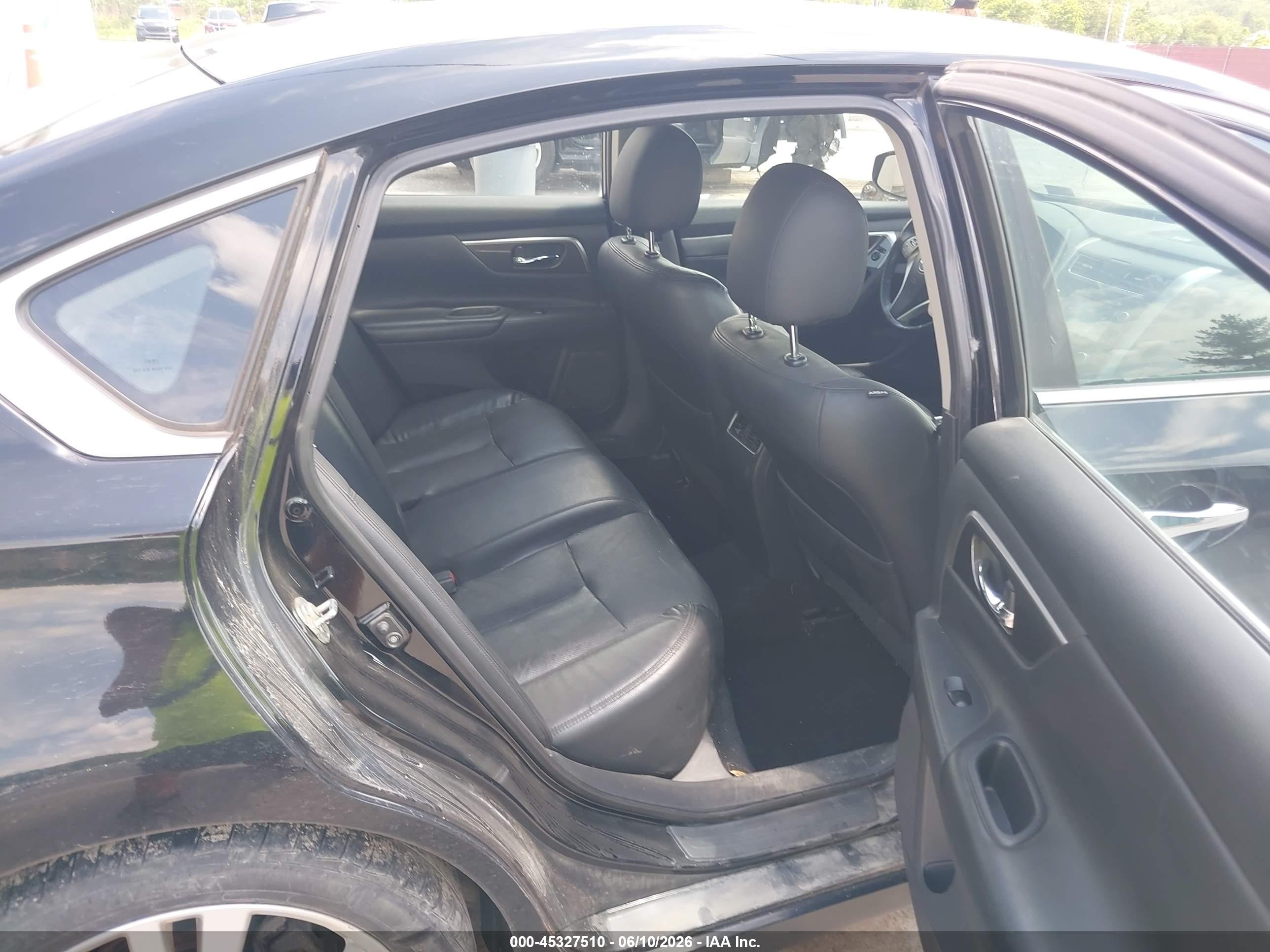2015 Nissan Altima 3.5 Sl Black vin: 1N4BL3AP4FC135976