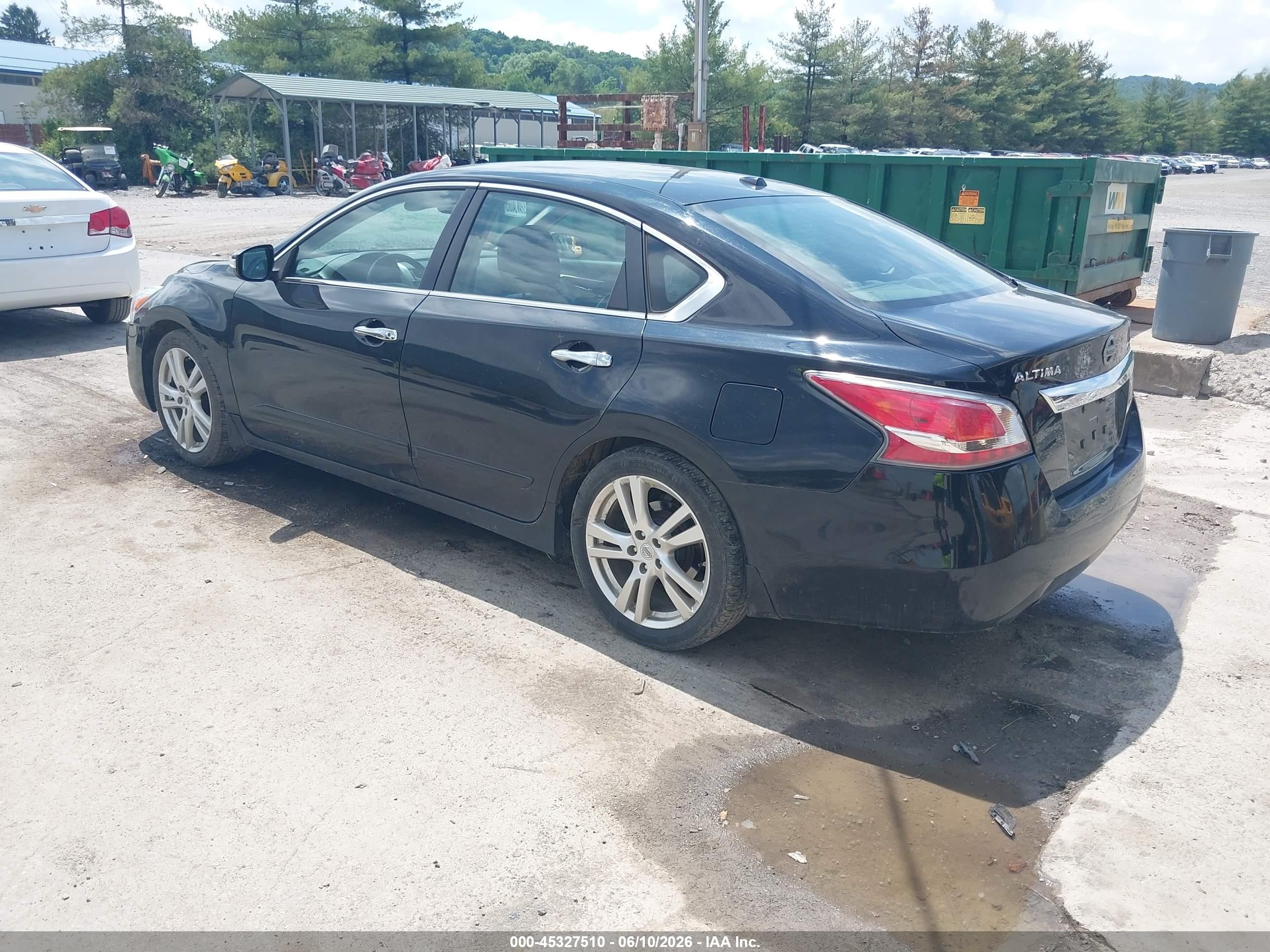 2015 Nissan Altima 3.5 Sl Black vin: 1N4BL3AP4FC135976