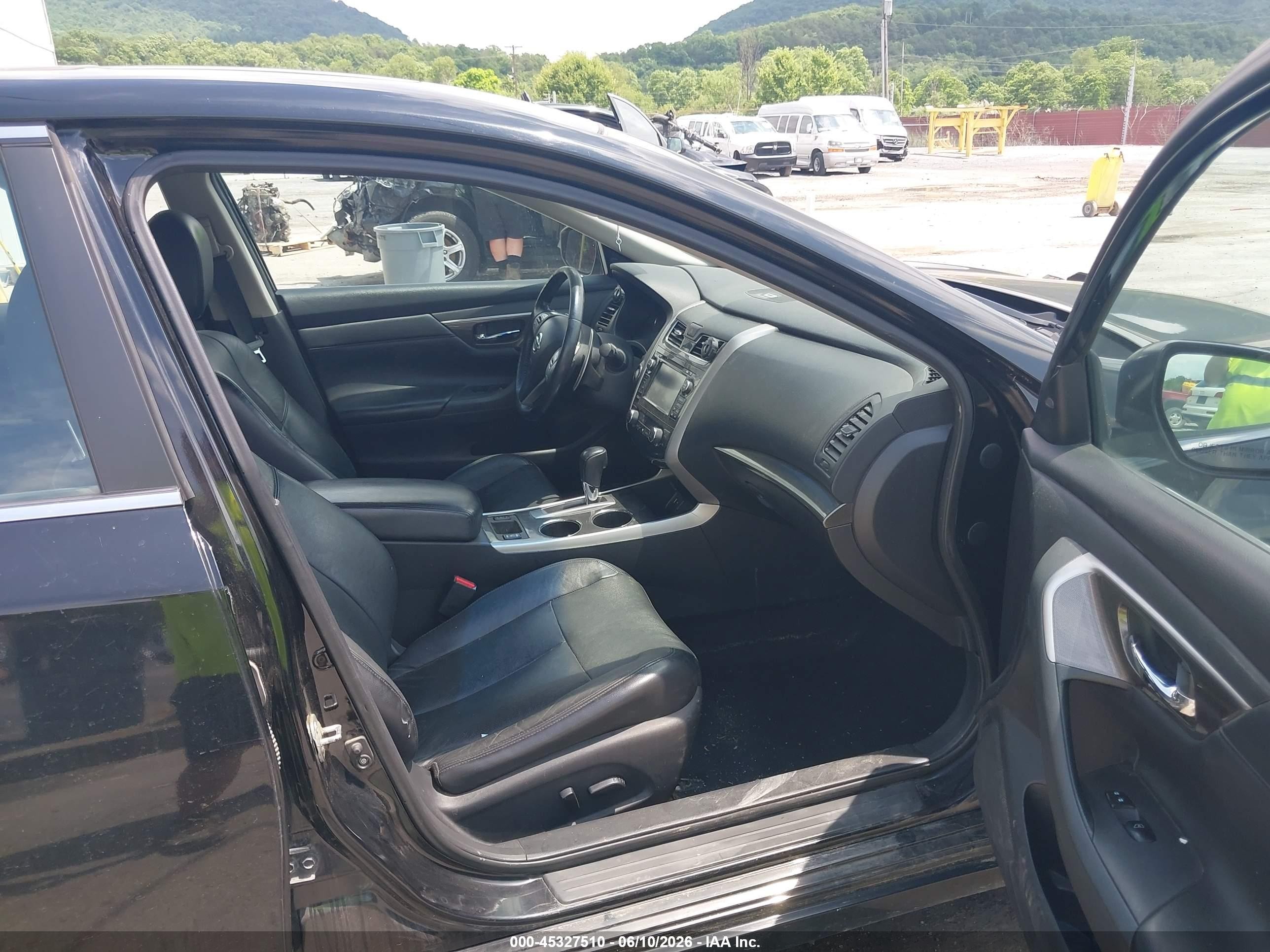 2015 Nissan Altima 3.5 Sl Black vin: 1N4BL3AP4FC135976