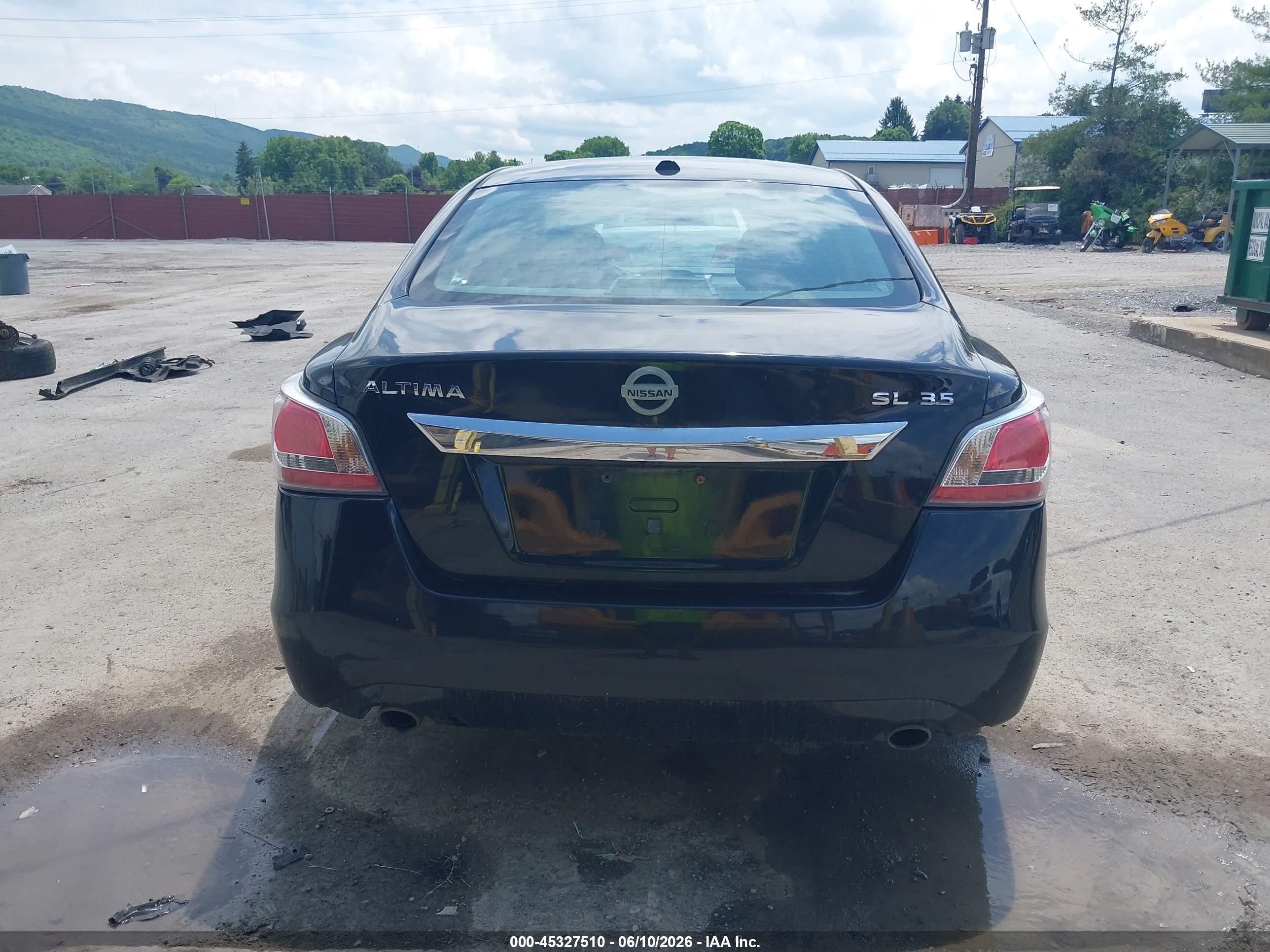2015 Nissan Altima 3.5 Sl Black vin: 1N4BL3AP4FC135976