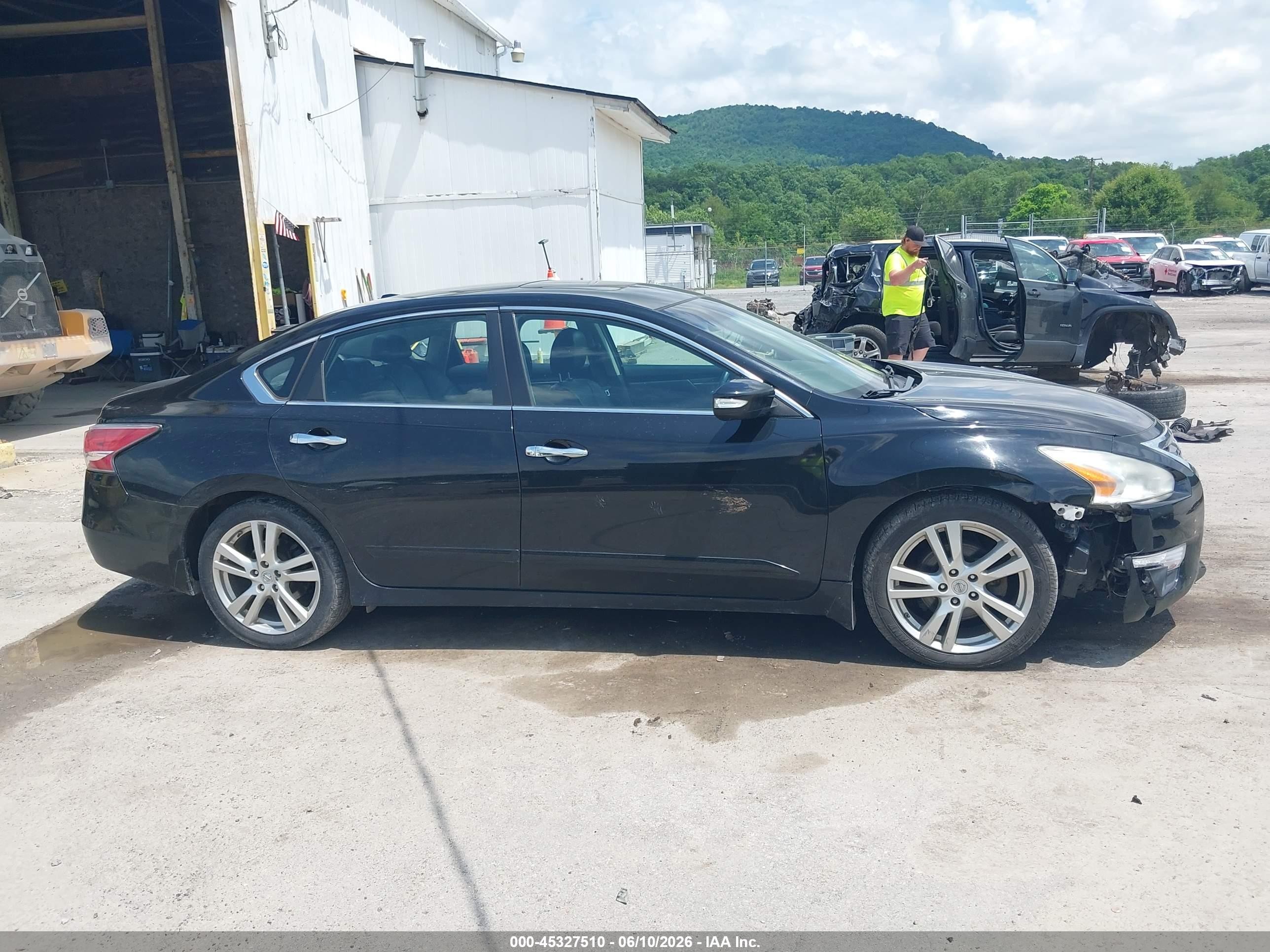 2015 Nissan Altima 3.5 Sl Black vin: 1N4BL3AP4FC135976