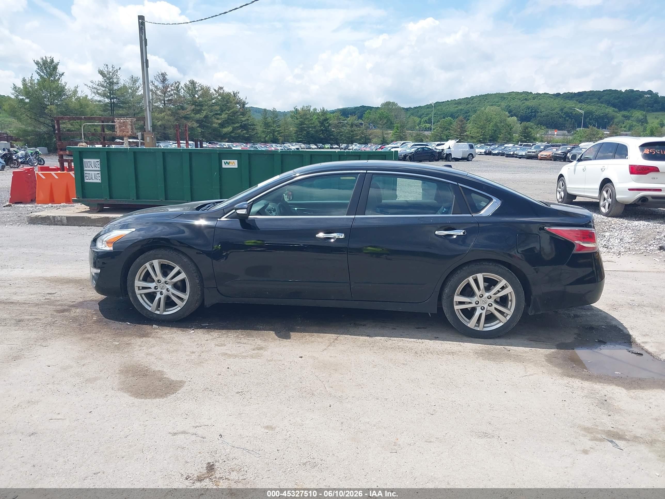 2015 Nissan Altima 3.5 Sl Black vin: 1N4BL3AP4FC135976