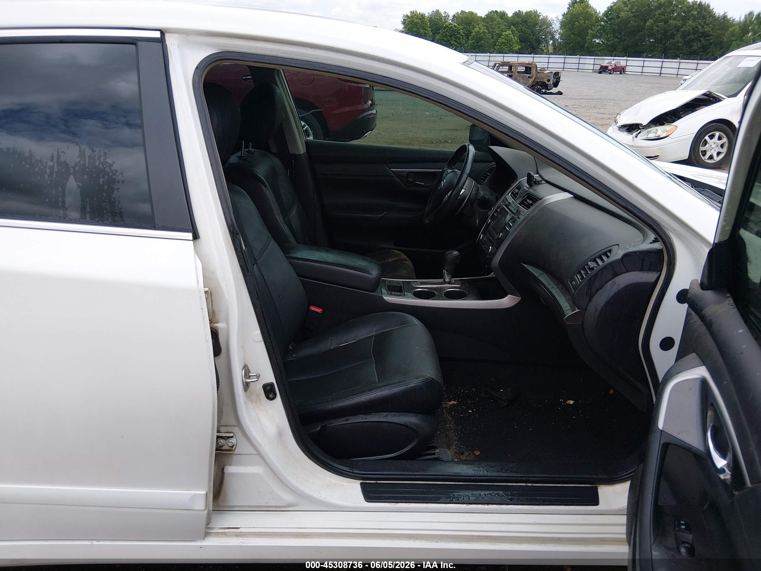 2013 Nissan Altima 3.5 Sl White vin: 1N4BL3AP5DC277329