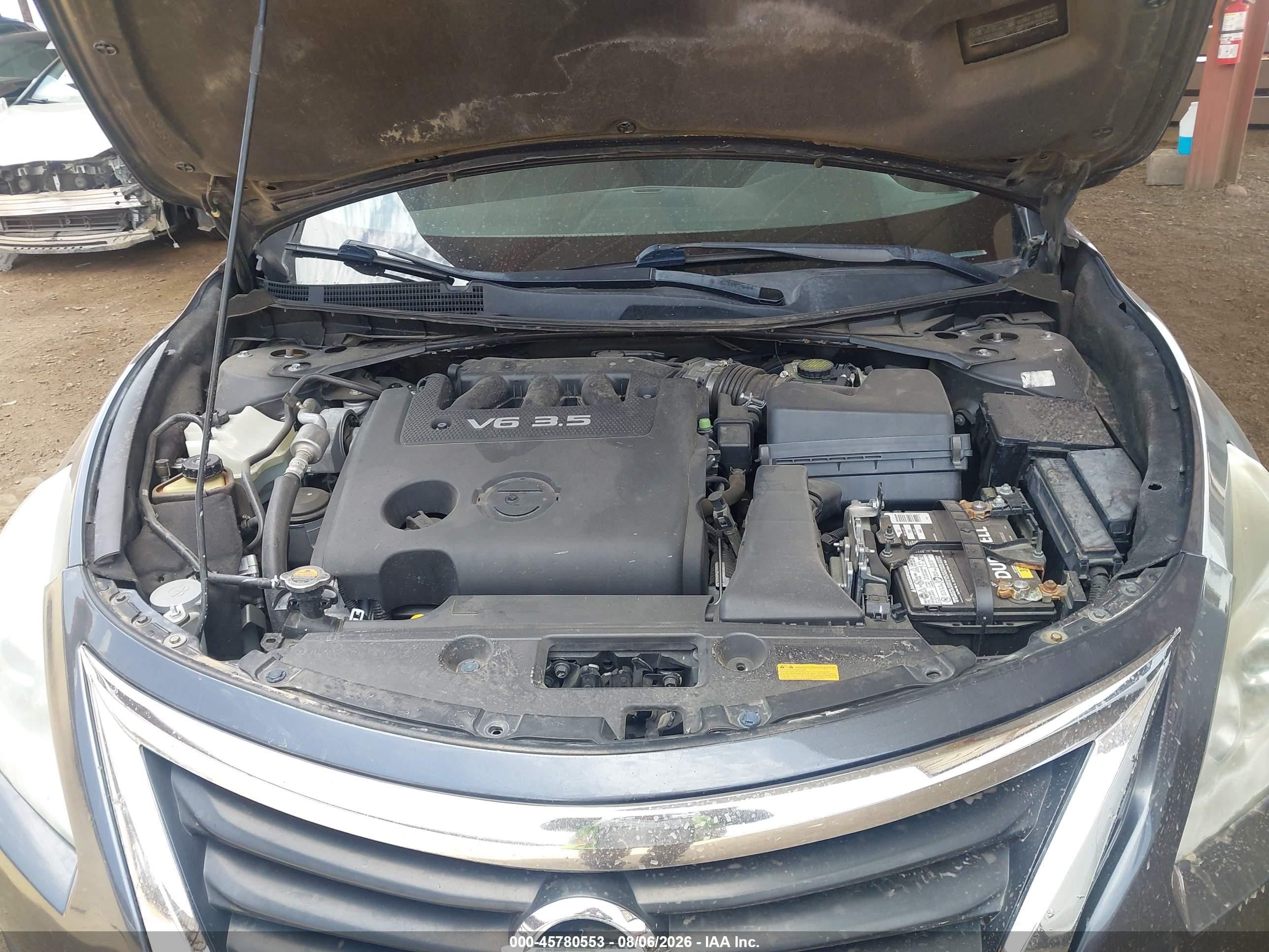2013 Nissan Altima 3.5 Sl Gray vin: 1N4BL3AP5DN564304