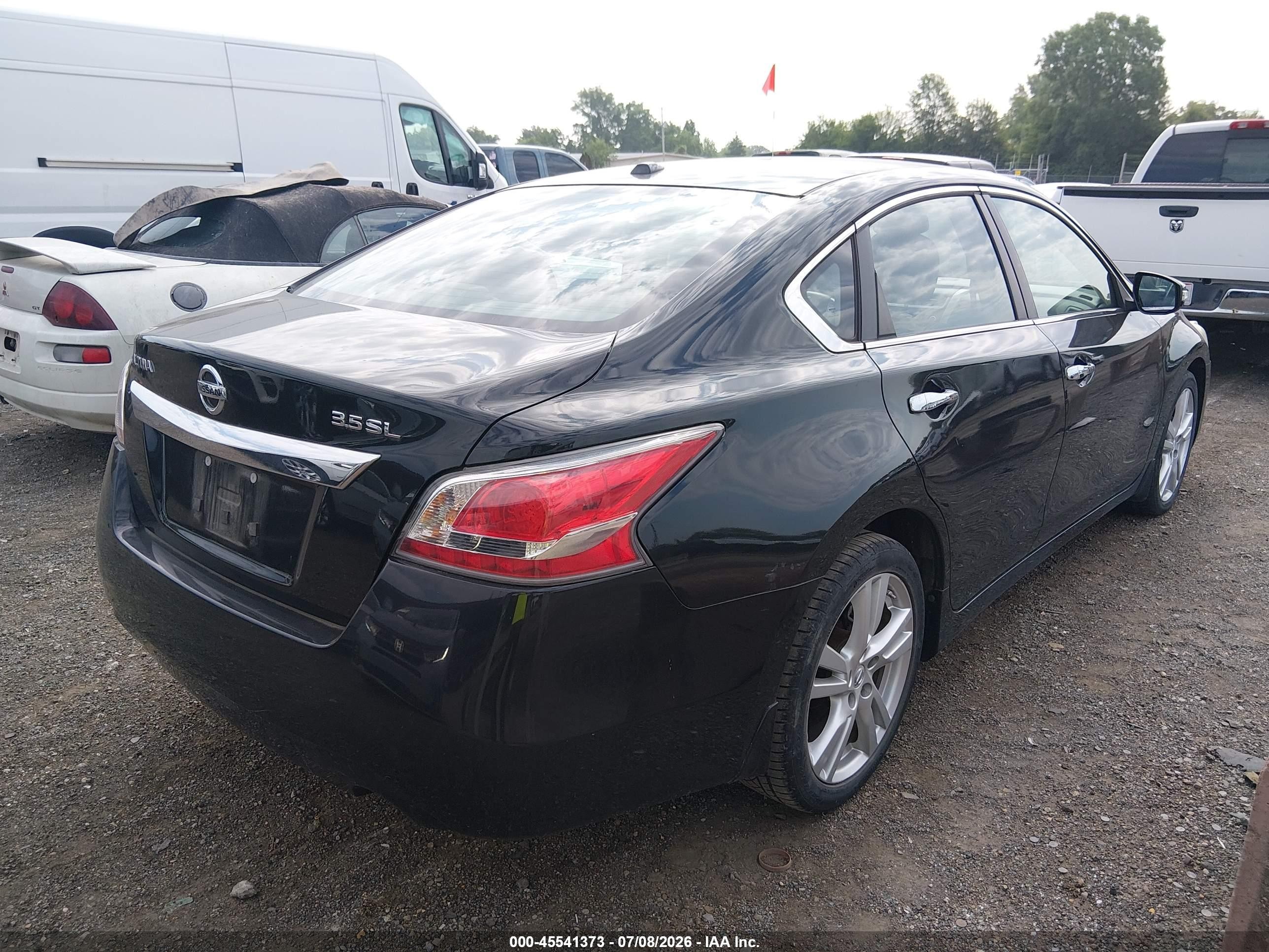 2014 Nissan Altima 3.5 Sl Black vin: 1N4BL3AP5EC100023