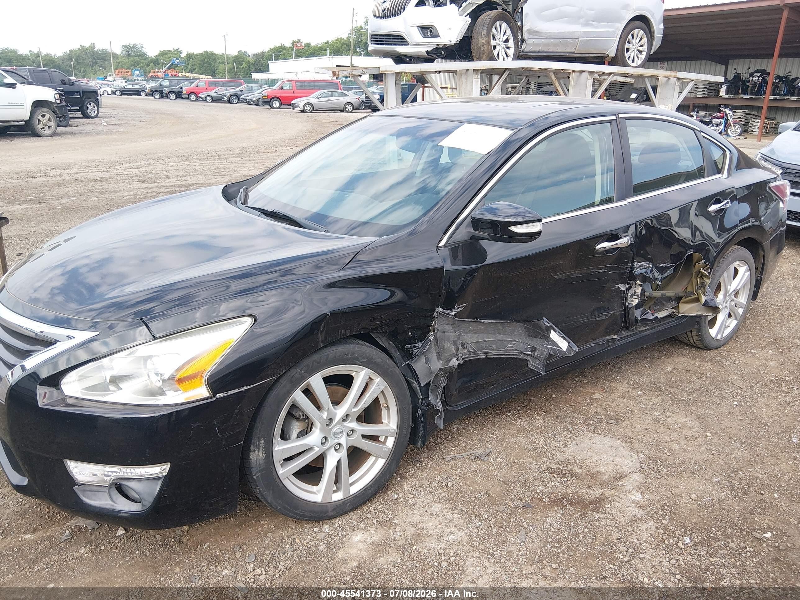 2014 Nissan Altima 3.5 Sl Black vin: 1N4BL3AP5EC100023