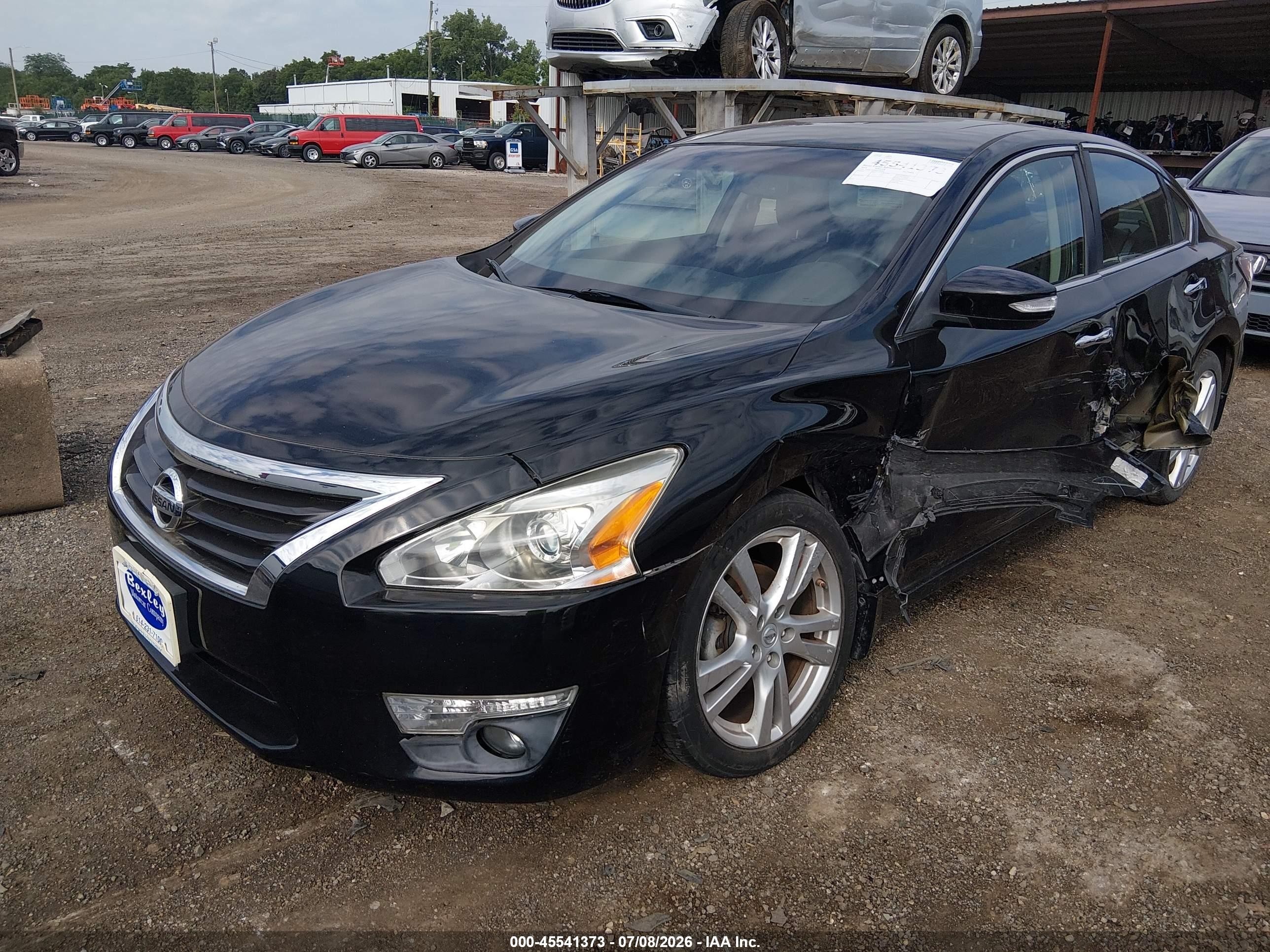 2014 Nissan Altima 3.5 Sl Black vin: 1N4BL3AP5EC100023
