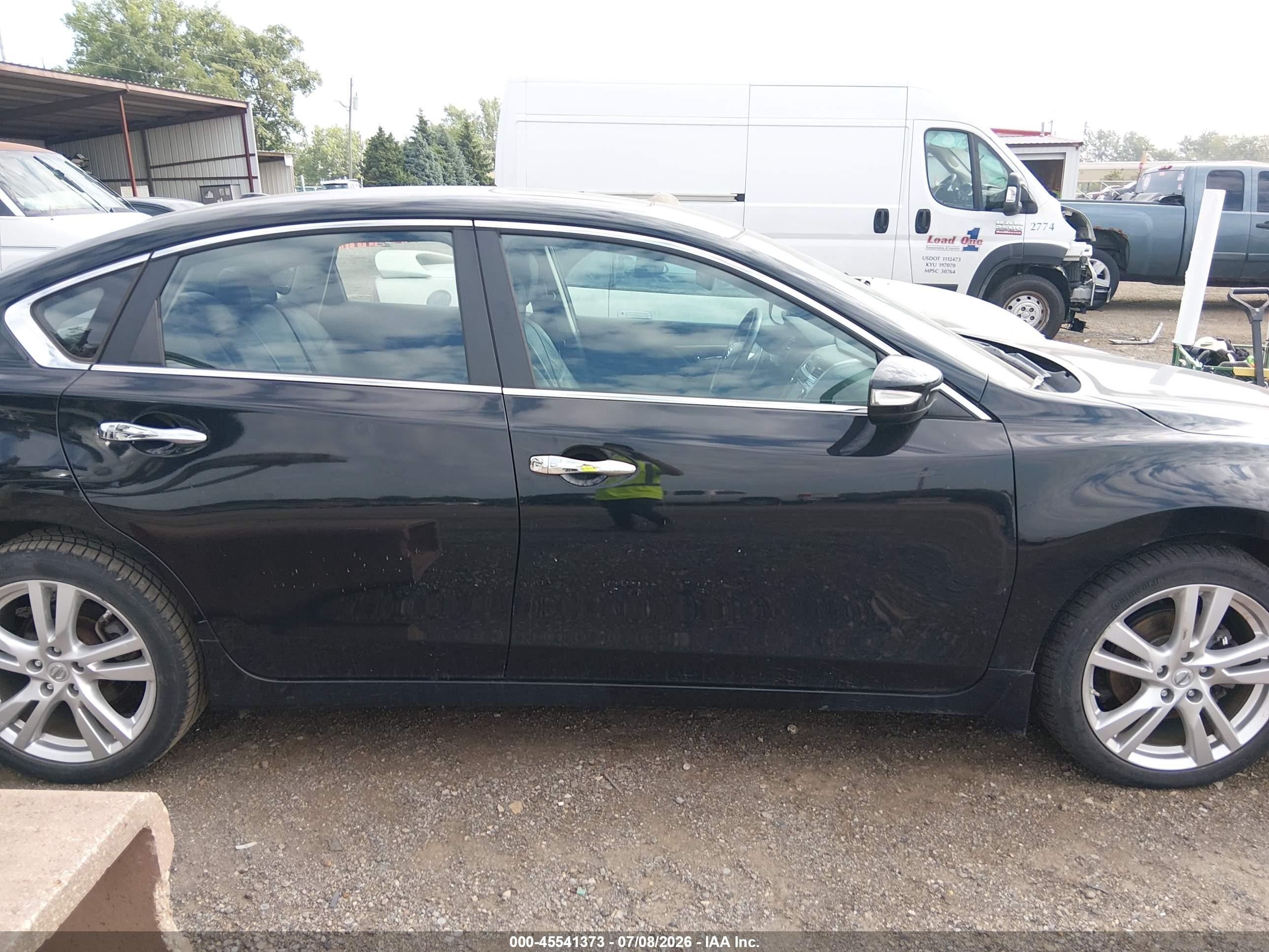 2014 Nissan Altima 3.5 Sl Black vin: 1N4BL3AP5EC100023