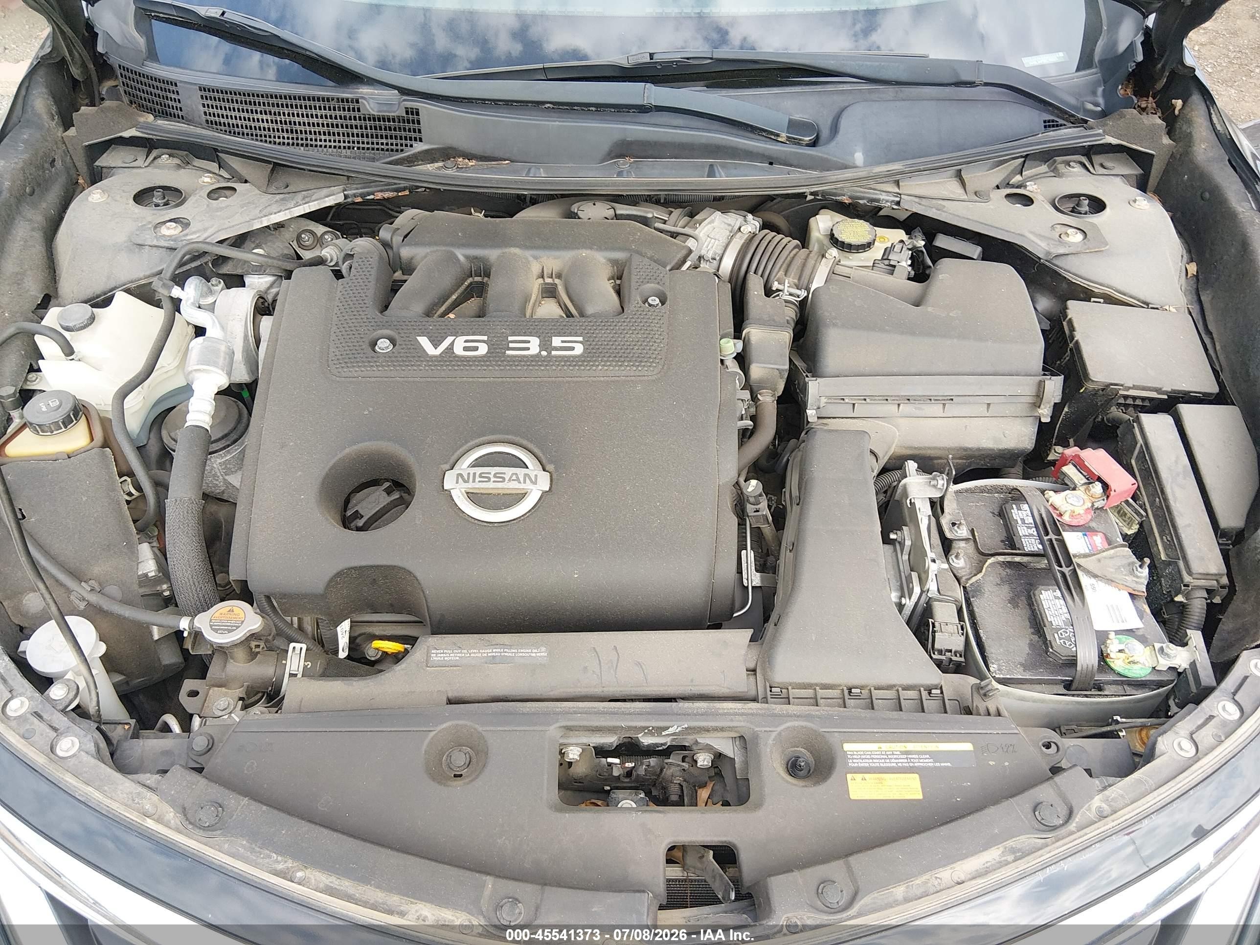 2014 Nissan Altima 3.5 Sl Black vin: 1N4BL3AP5EC100023