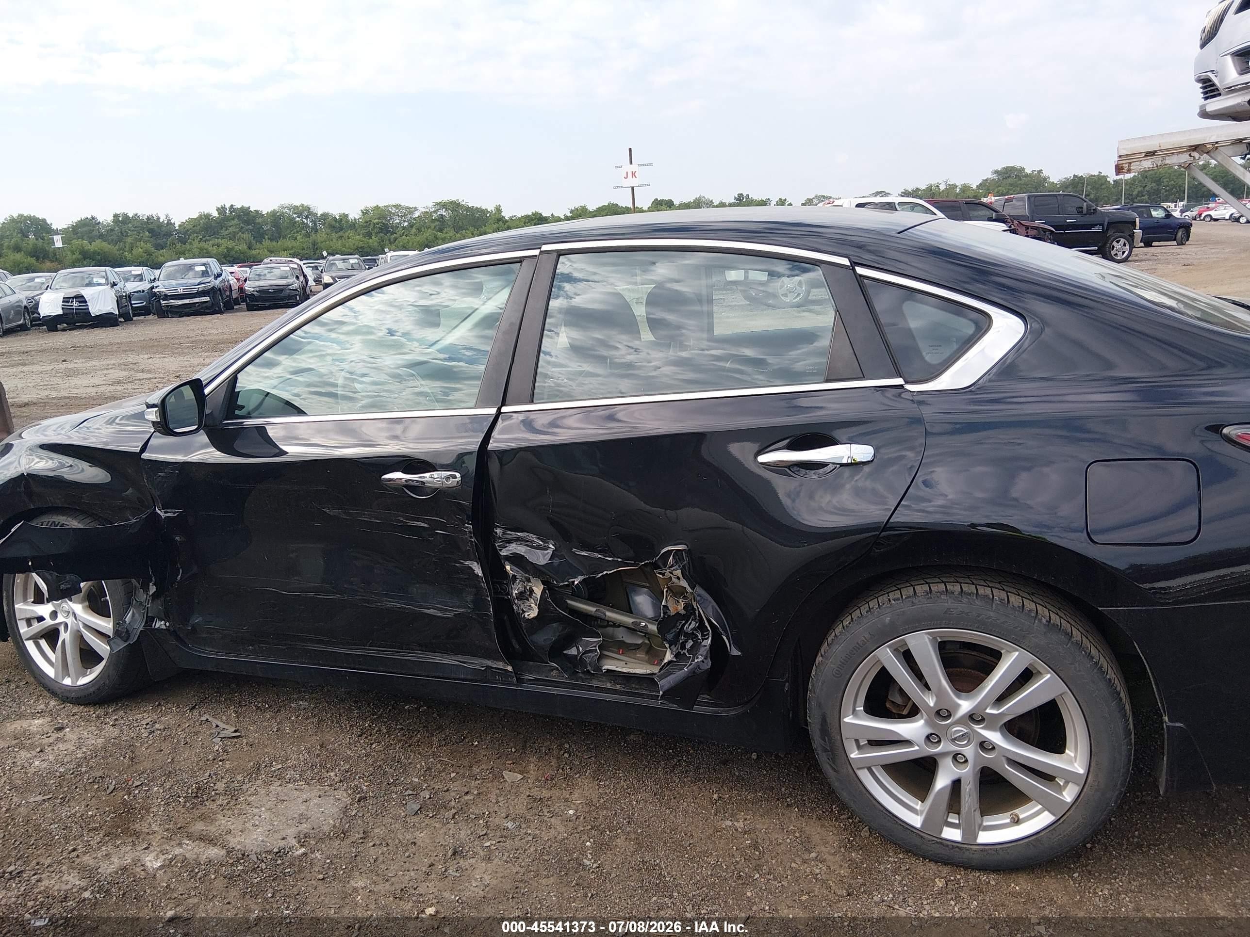 2014 Nissan Altima 3.5 Sl Black vin: 1N4BL3AP5EC100023