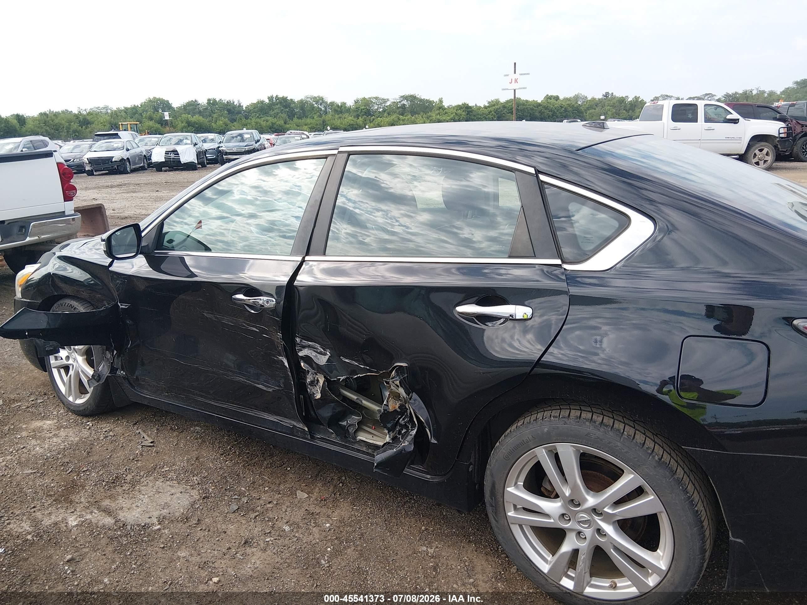 2014 Nissan Altima 3.5 Sl Black vin: 1N4BL3AP5EC100023
