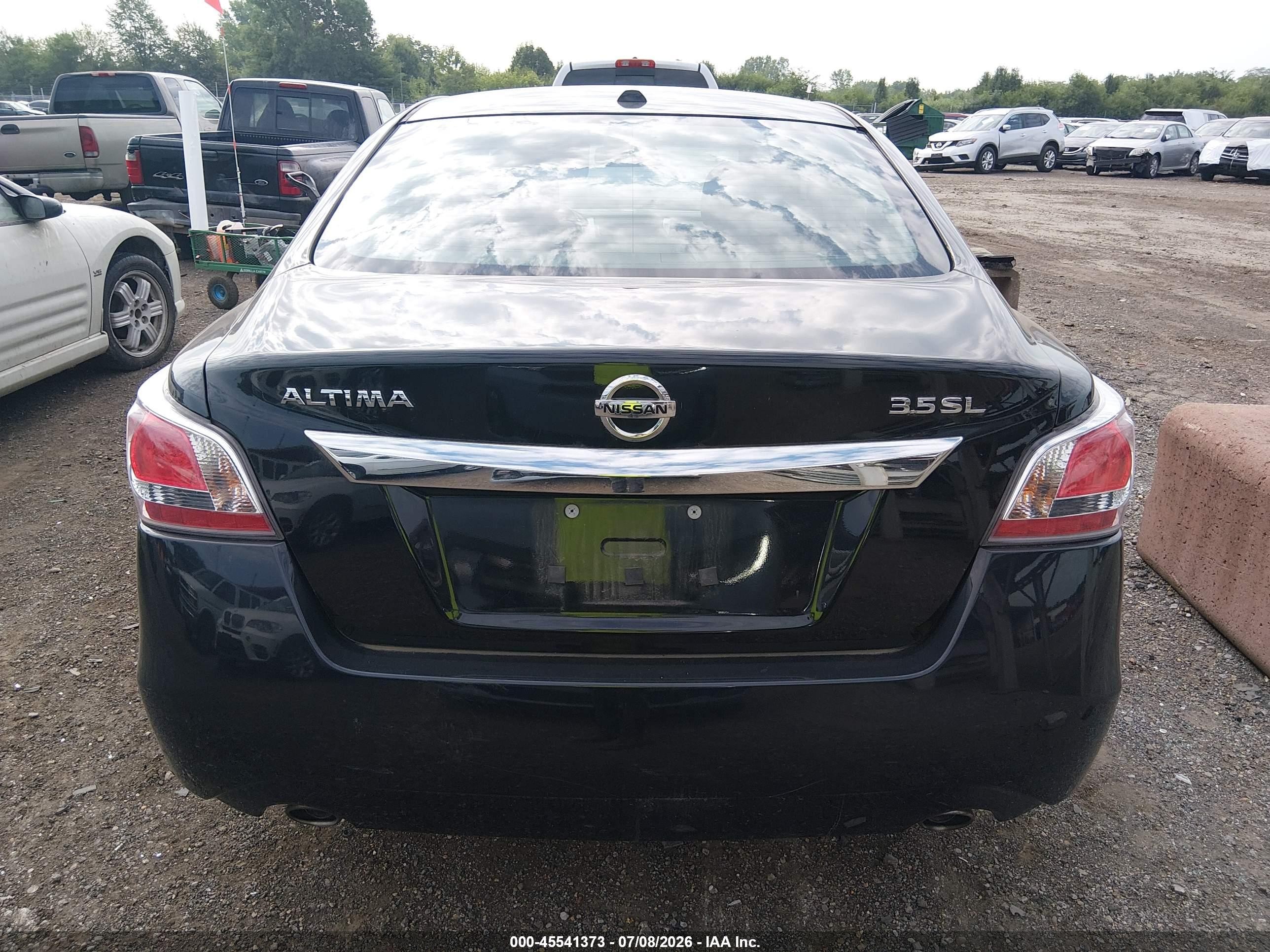 2014 Nissan Altima 3.5 Sl Black vin: 1N4BL3AP5EC100023