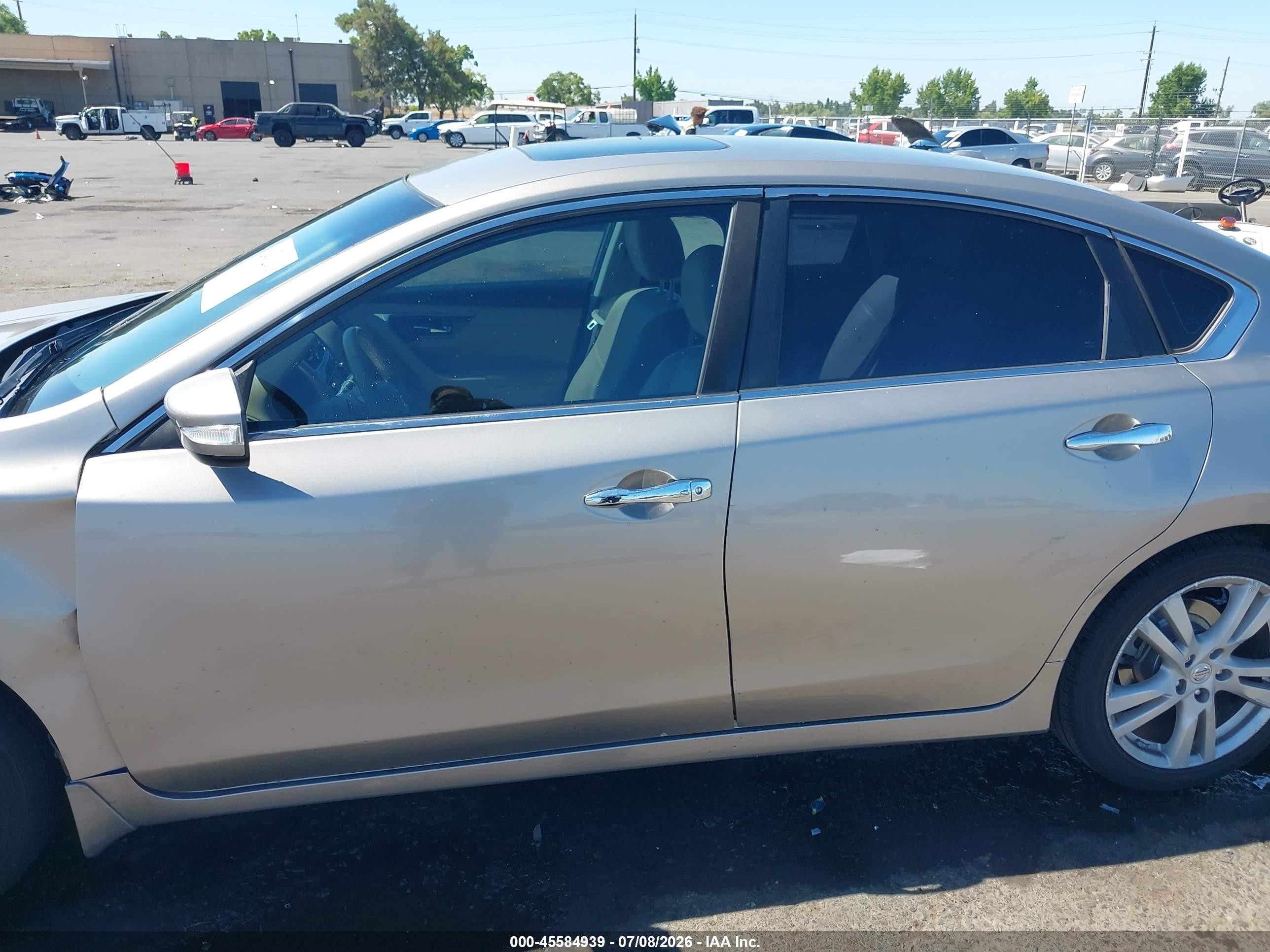 2015 Nissan Altima 3.5 Sl Gold vin: 1N4BL3AP5FC115784