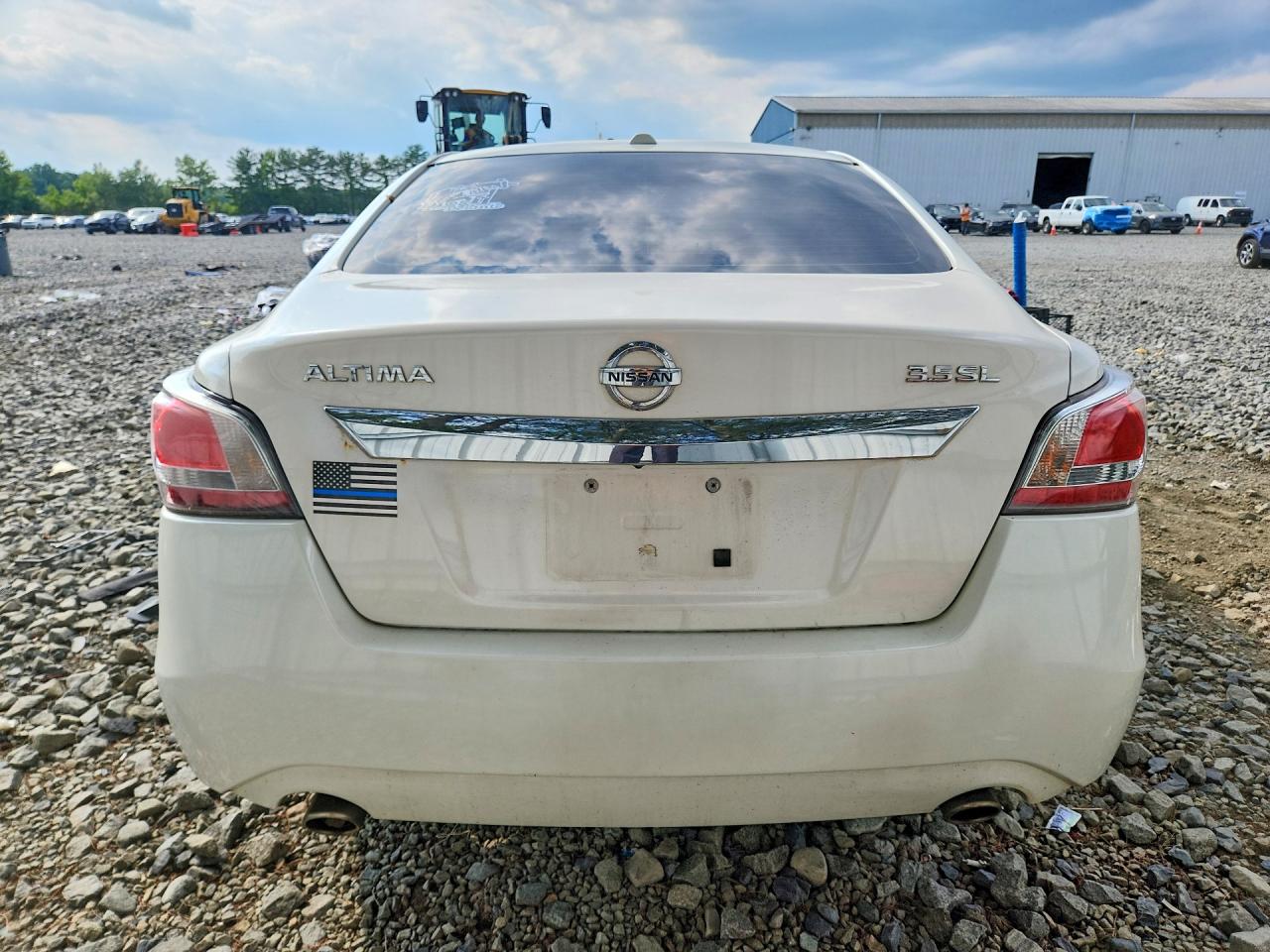2015 Nissan Altima 3.5 Sl White vin: 1N4BL3AP5FC151605
