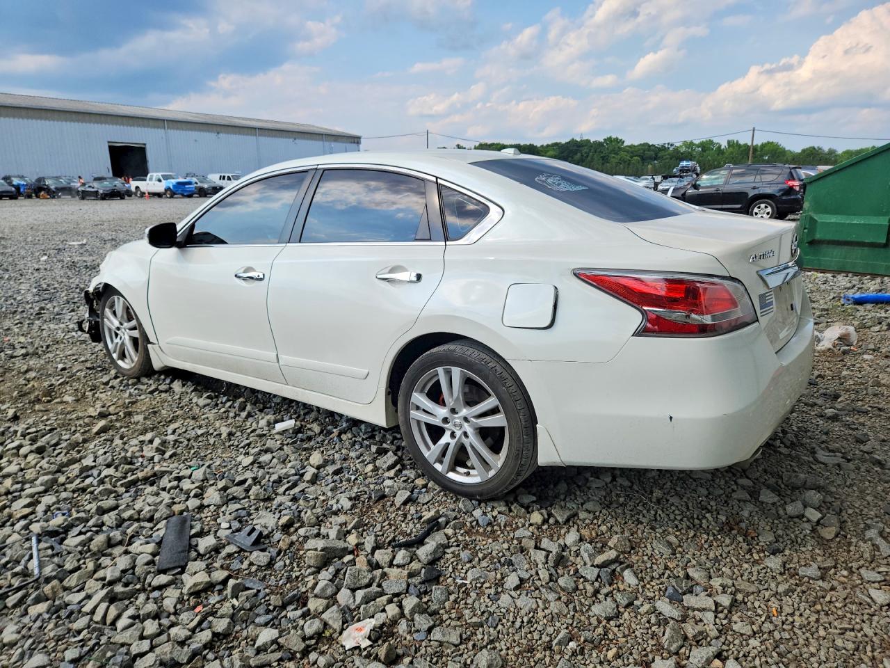 2015 Nissan Altima 3.5 Sl White vin: 1N4BL3AP5FC151605