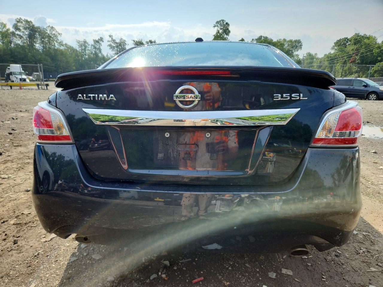 2015 Nissan Altima 3.5 Sl Black vin: 1N4BL3AP5FC283537