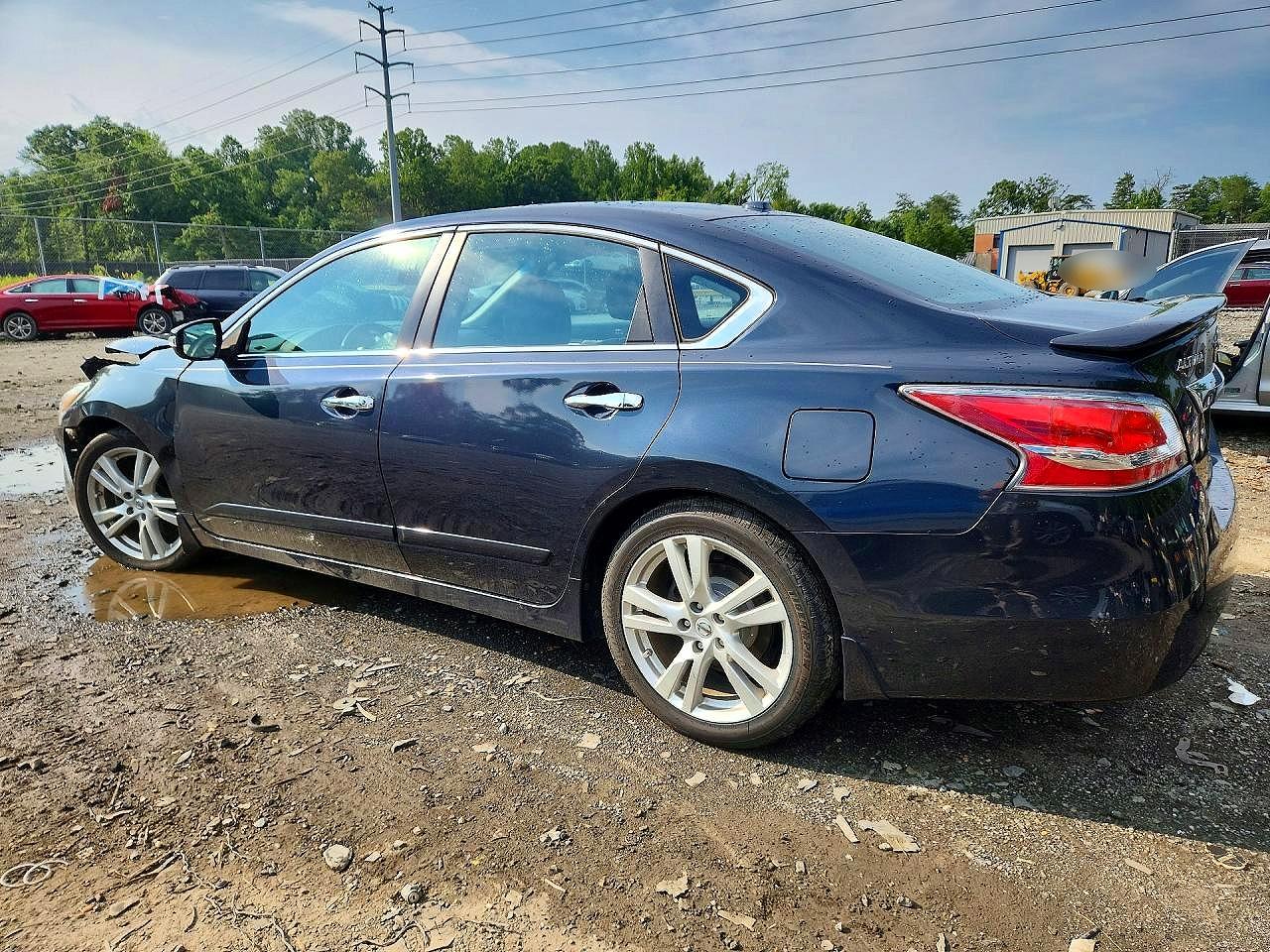 2015 Nissan Altima 3.5 Sl Black vin: 1N4BL3AP5FC283537