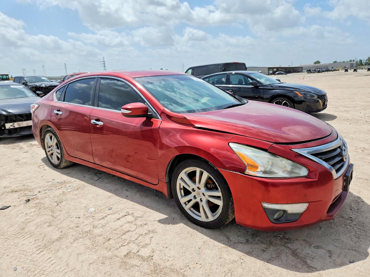 2015 Nissan Altima 3.5 Sl Red vin: 1N4BL3AP5FC451421