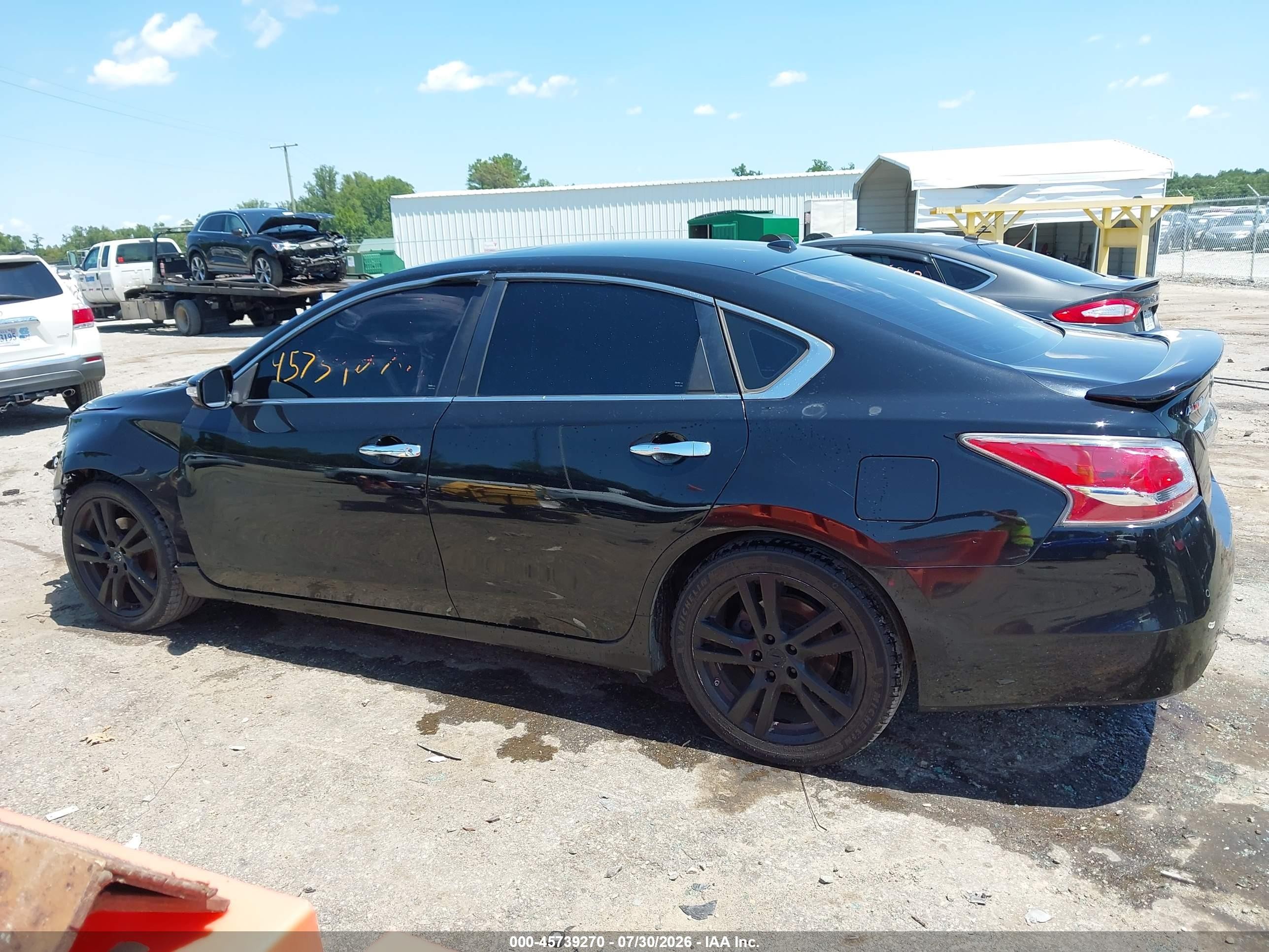 2015 Nissan Altima 3.5 S/3.5 Sl/3.5 Sv Black vin: 1N4BL3AP5FC487108