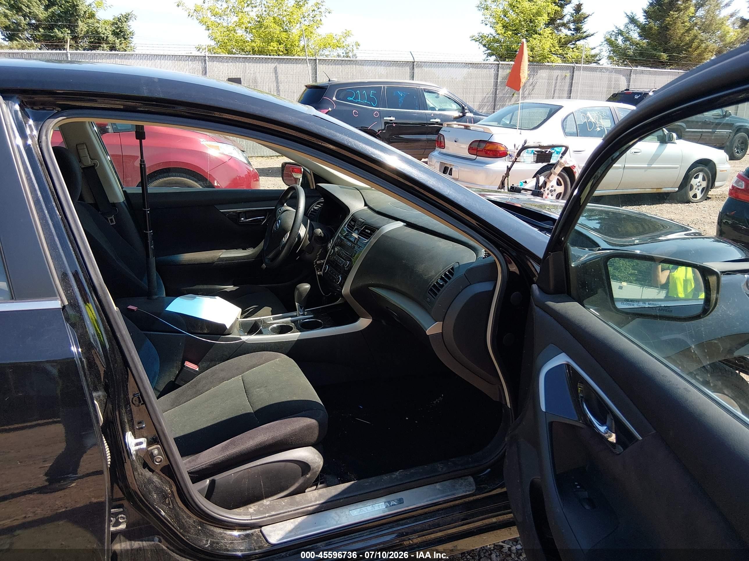 2013 Nissan Altima 3.5 S Black vin: 1N4BL3AP6DC165316