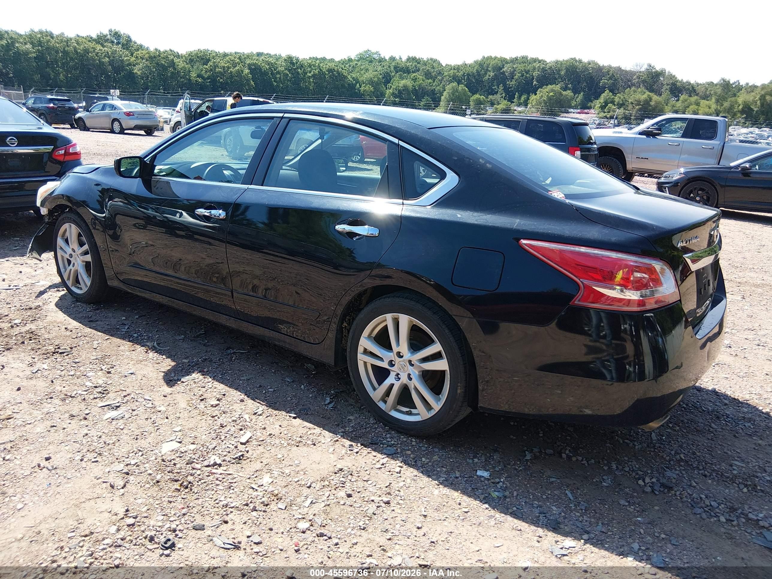 2013 Nissan Altima 3.5 S Black vin: 1N4BL3AP6DC165316
