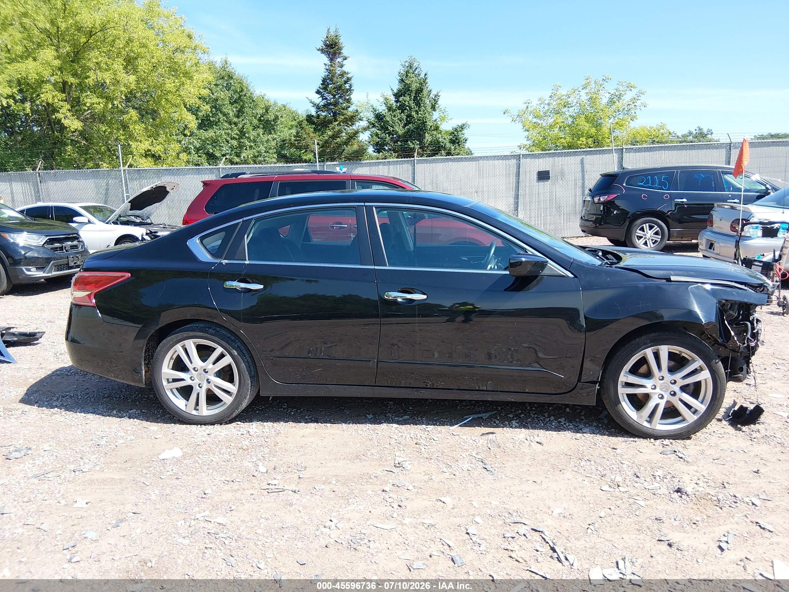 2013 Nissan Altima 3.5 S Black vin: 1N4BL3AP6DC165316