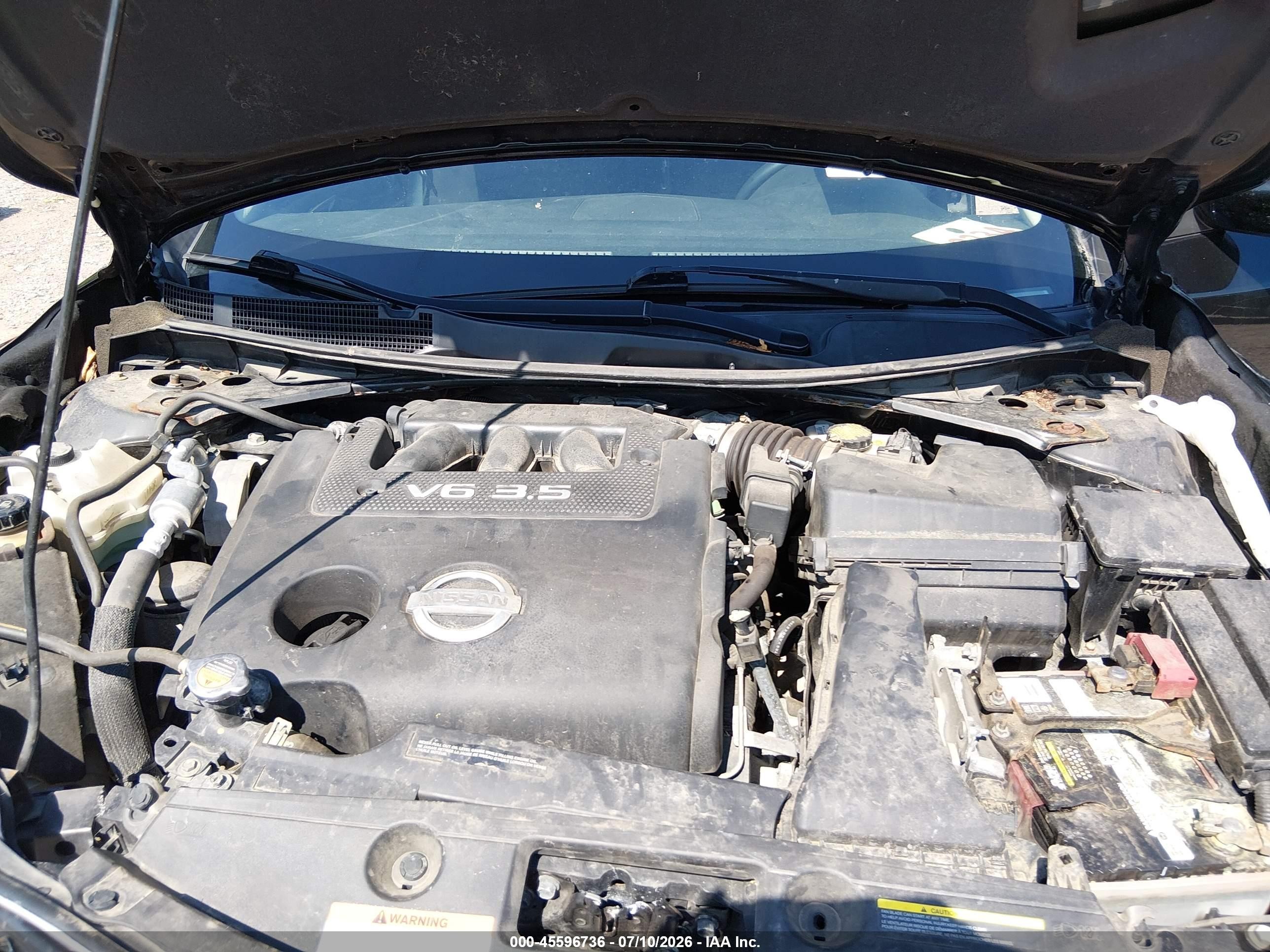2013 Nissan Altima 3.5 S Black vin: 1N4BL3AP6DC165316