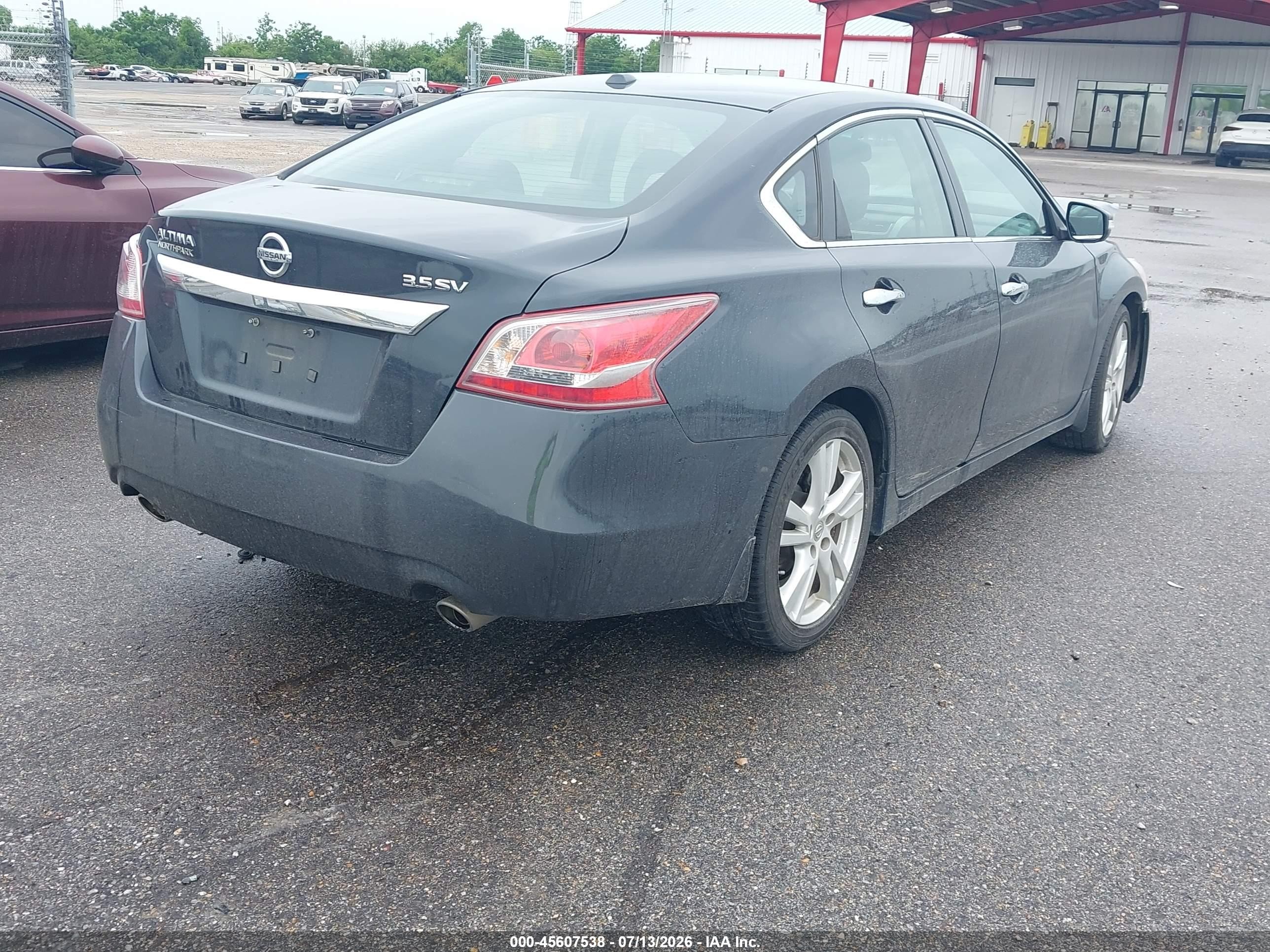 2013 Nissan Altima 3.5 Sv Black vin: 1N4BL3AP6DN440638