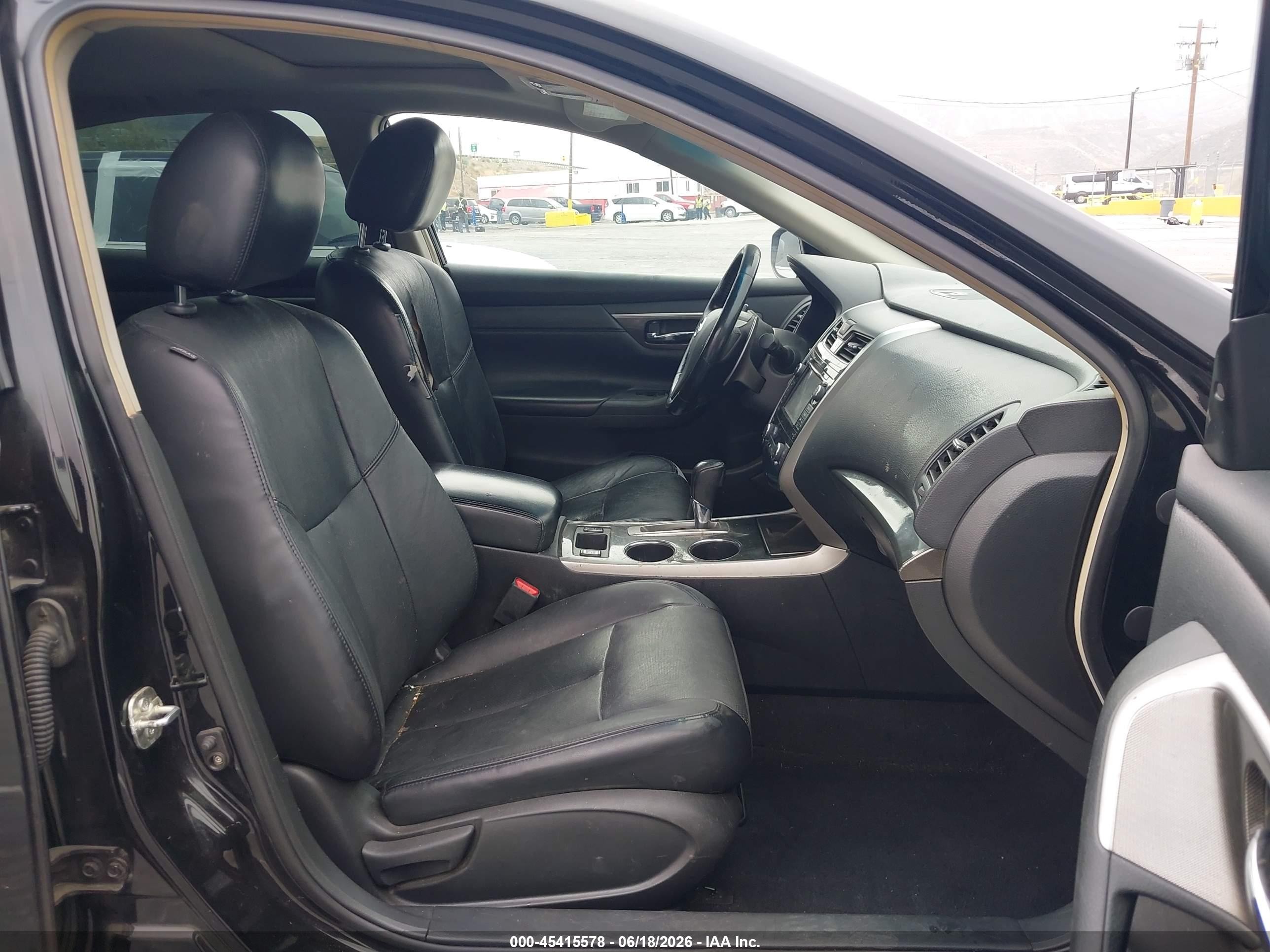 2013 Nissan Altima 3.5 Sl Black vin: 1N4BL3AP6DN518819