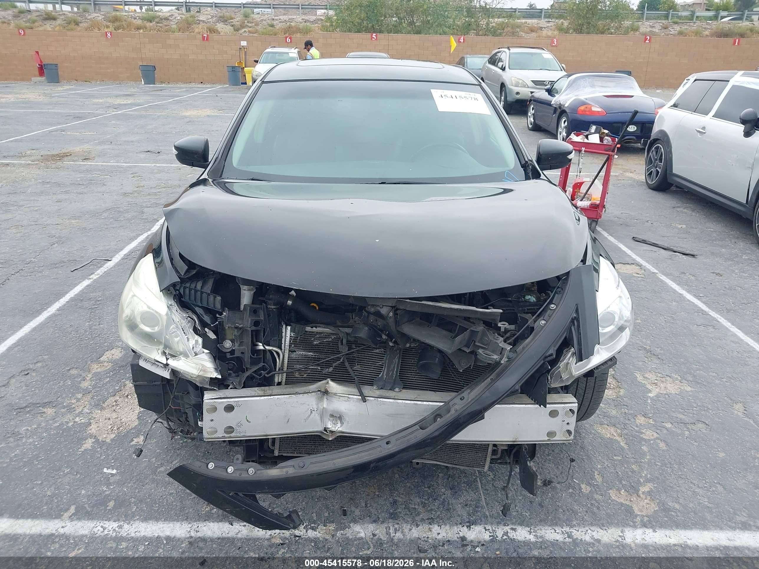 2013 Nissan Altima 3.5 Sl Black vin: 1N4BL3AP6DN518819