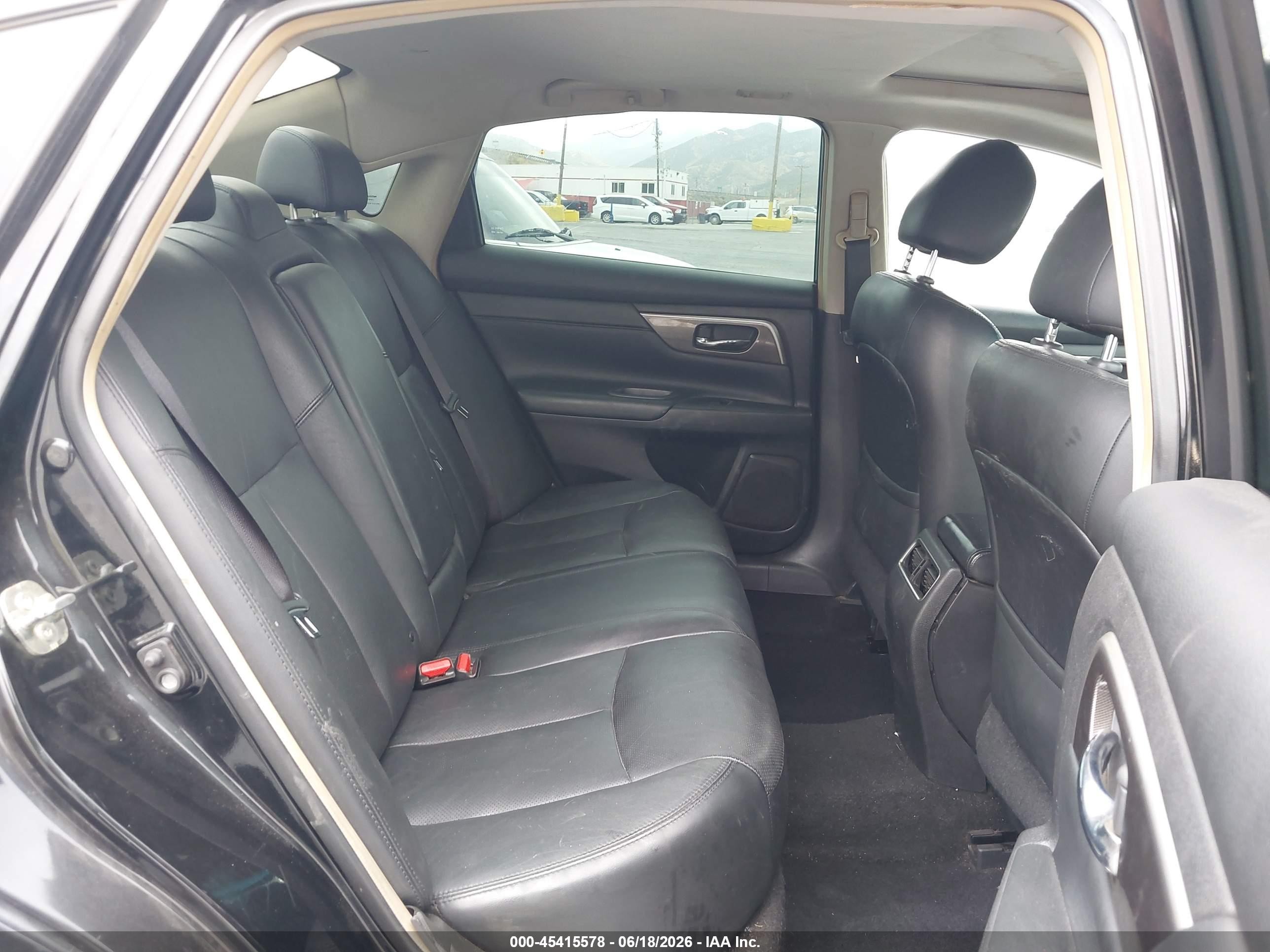2013 Nissan Altima 3.5 Sl Black vin: 1N4BL3AP6DN518819