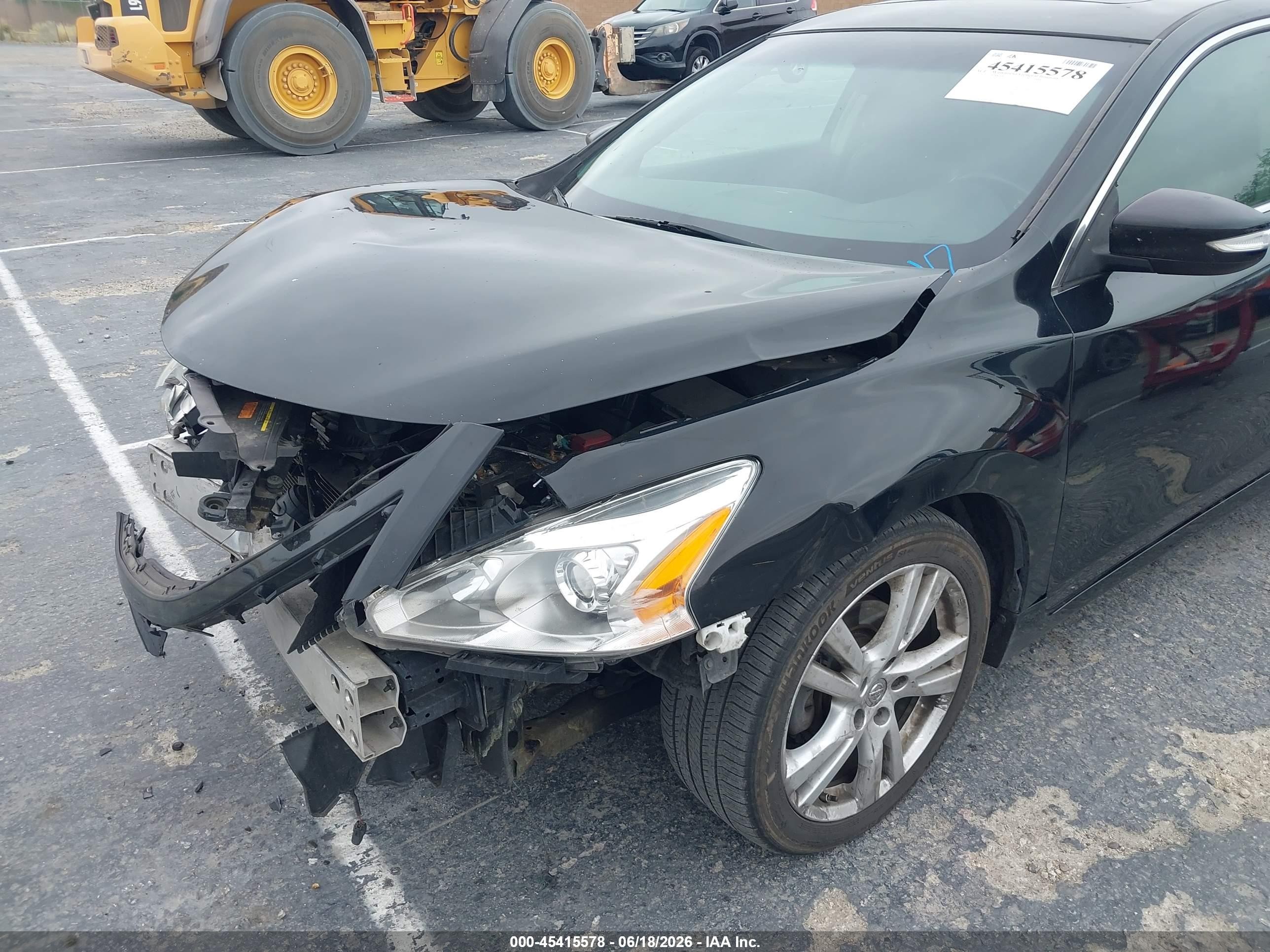 2013 Nissan Altima 3.5 Sl Black vin: 1N4BL3AP6DN518819