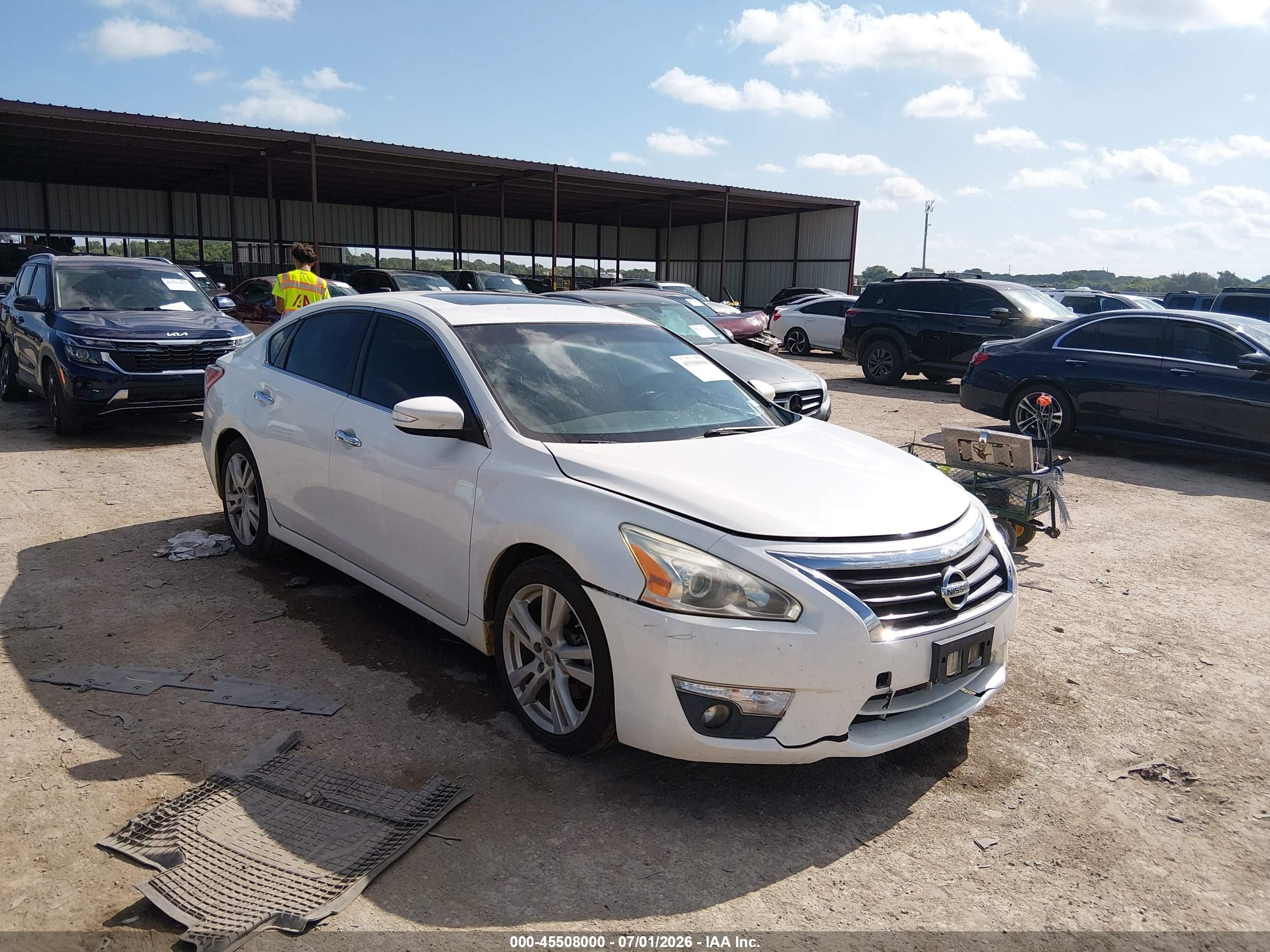 2013 Nissan Altima 3.5 Sl Silver vin: 1N4BL3AP6DN525396