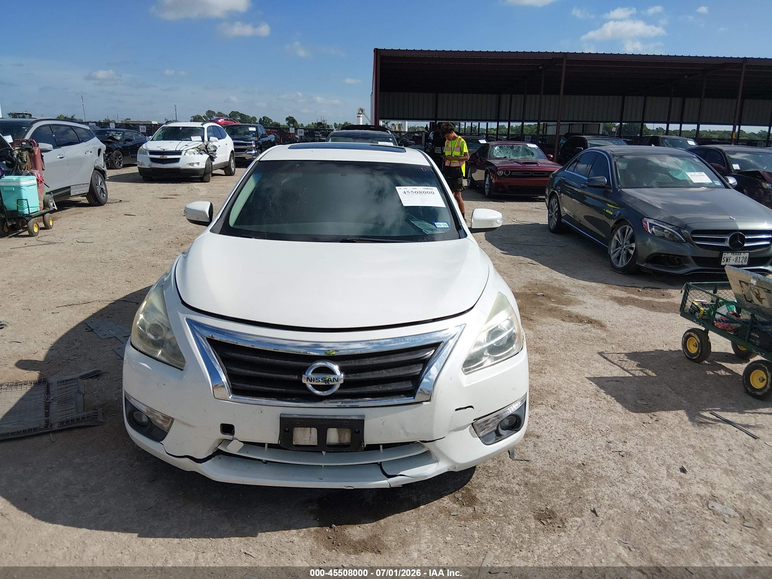 2013 Nissan Altima 3.5 Sl Silver vin: 1N4BL3AP6DN525396