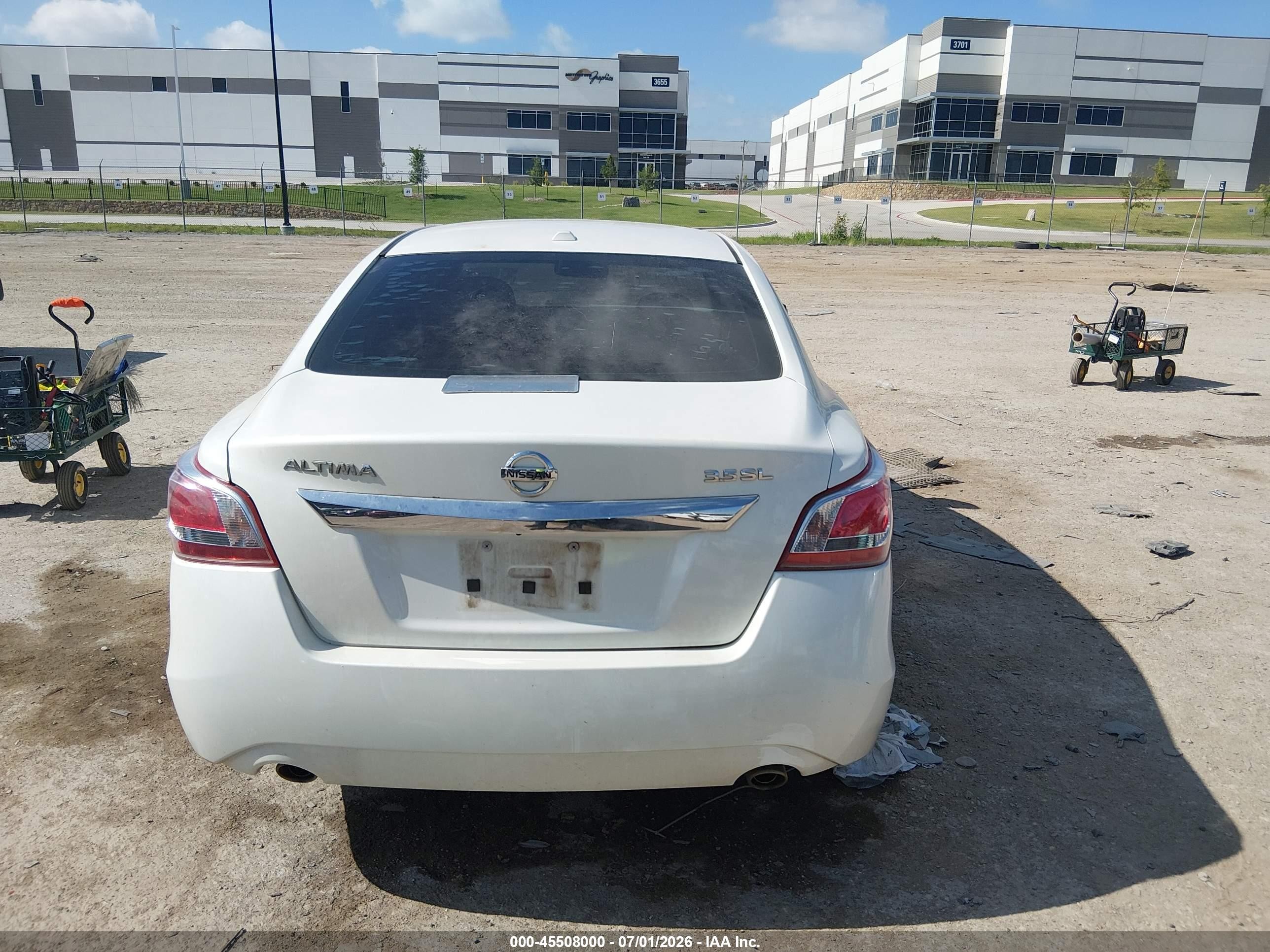 2013 Nissan Altima 3.5 Sl Silver vin: 1N4BL3AP6DN525396